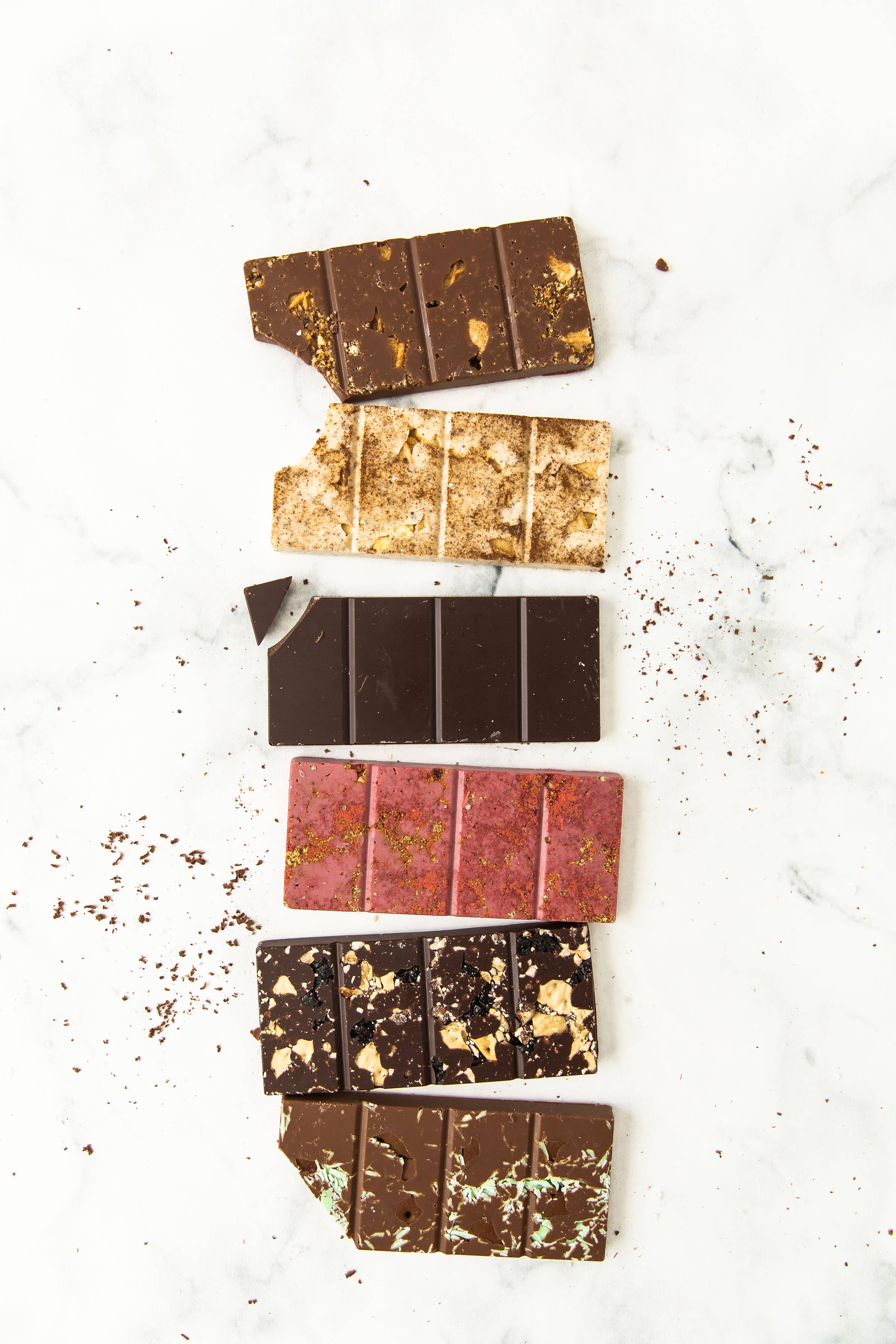 Dark Salted Artisan Chocolate Bar - Image 2