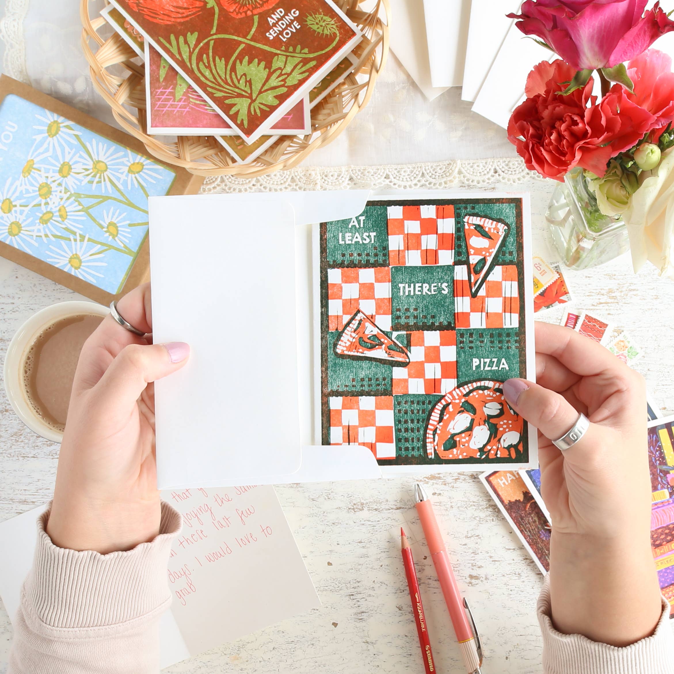 At Least There's Pizza Card - Image 4