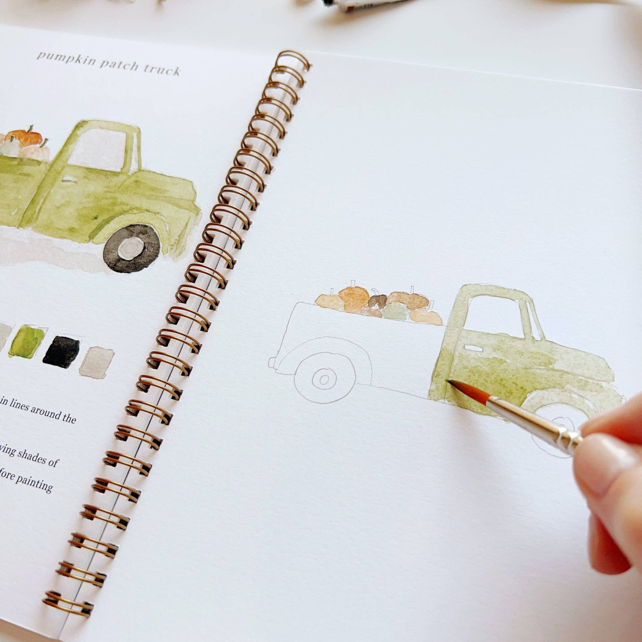 Autumn Watercolor Workbook - Image 6