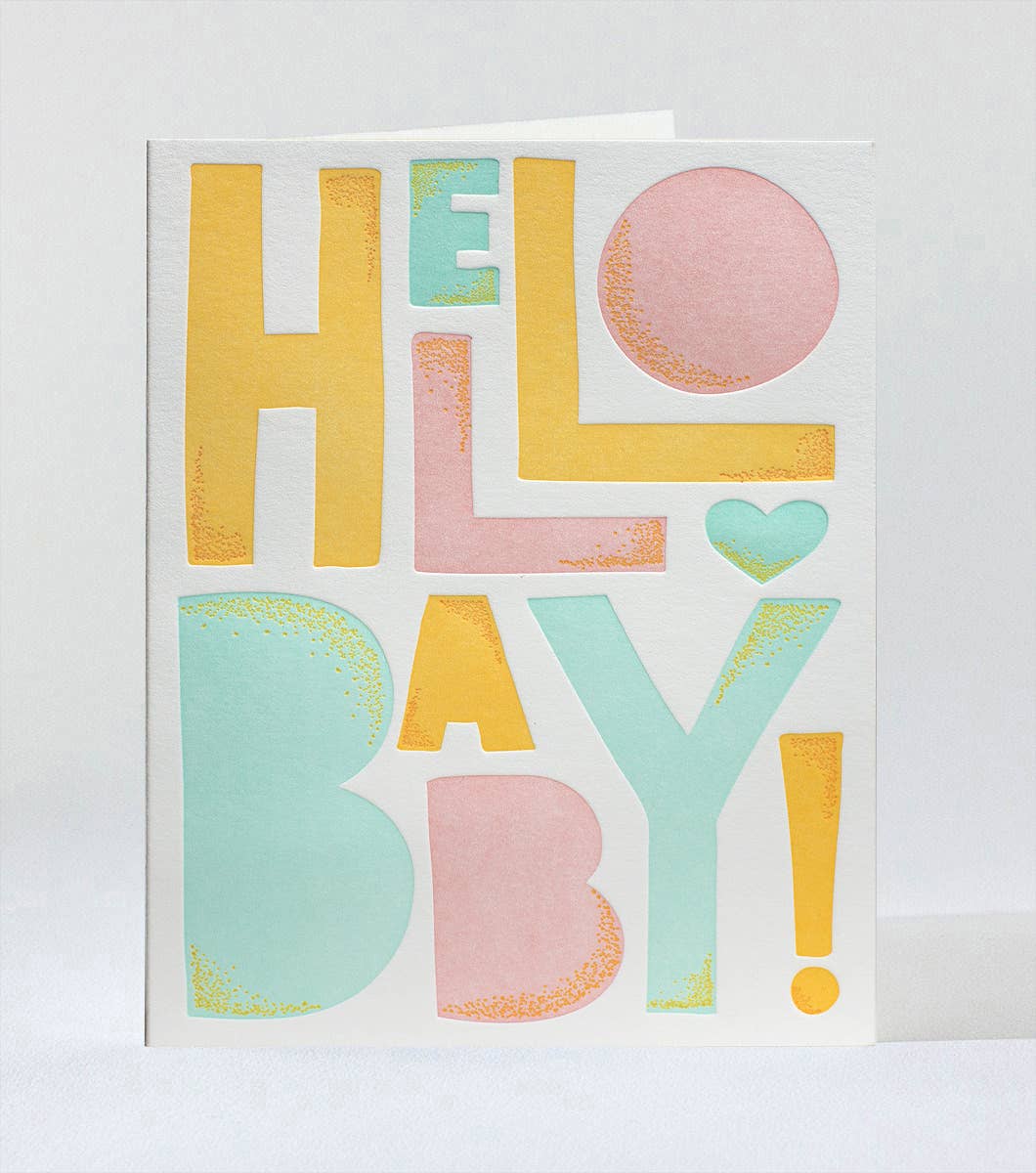Happy Hello Baby Card