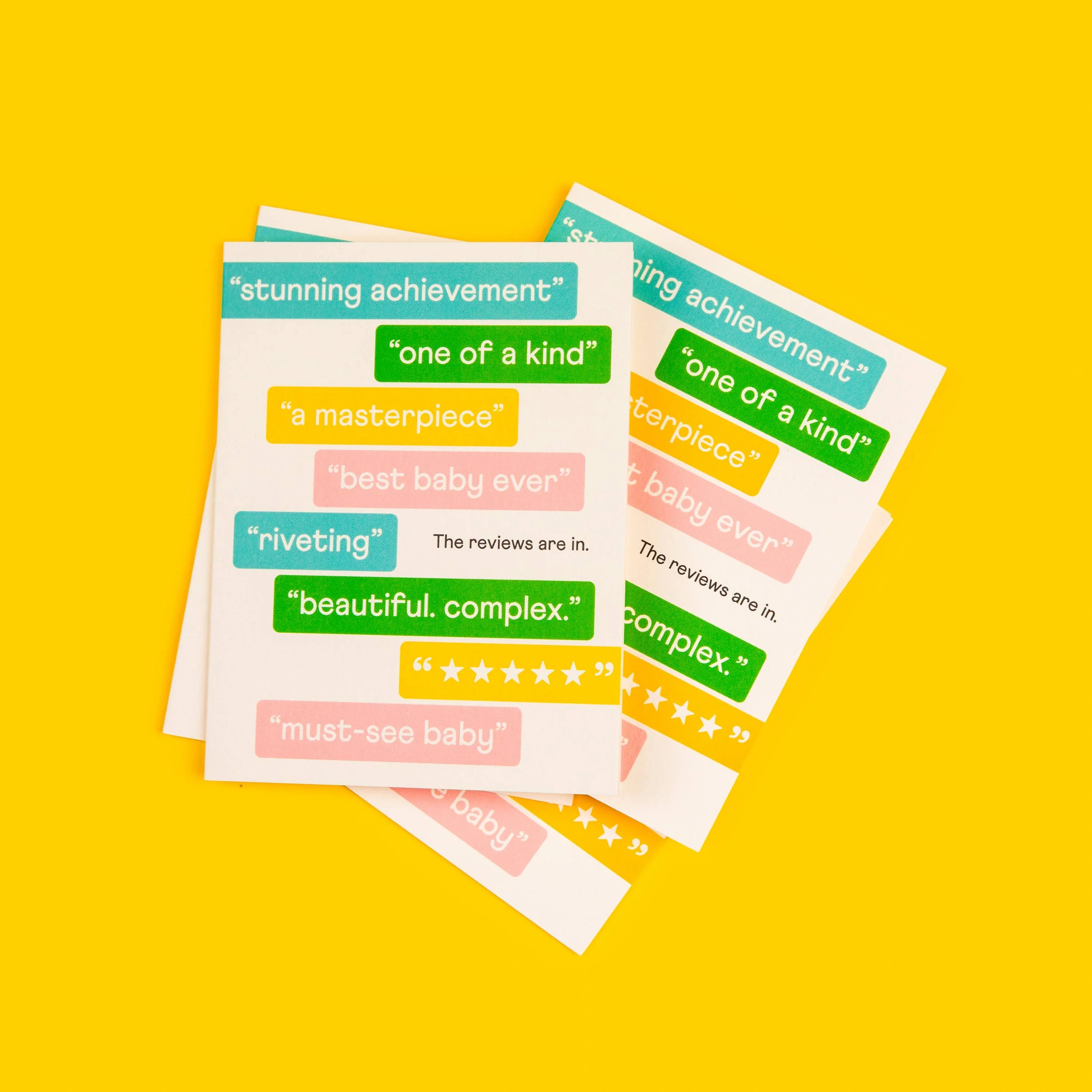 Great Reviews New Baby Card - Image 2
