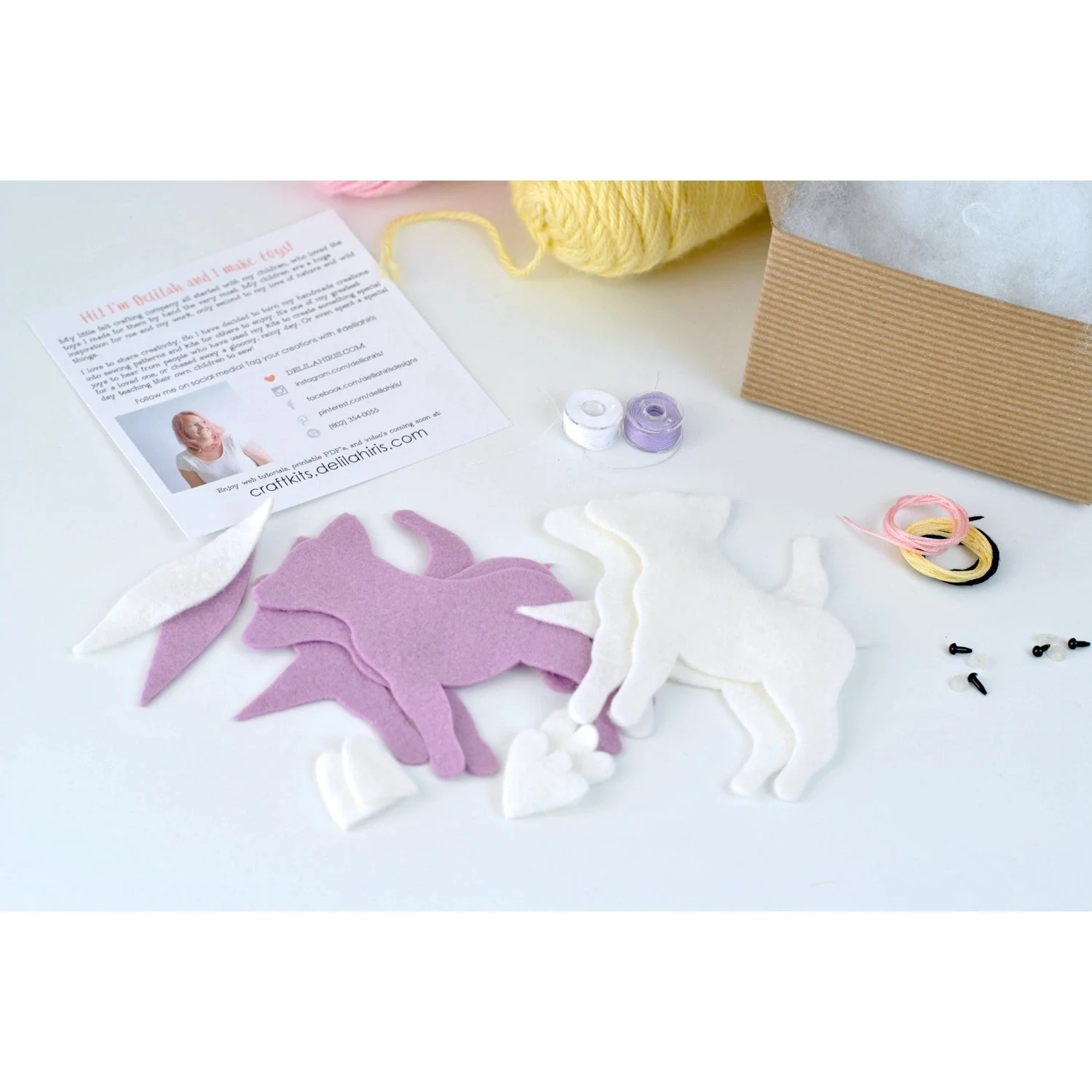 Baby Unicorns Felt Craft Kit - Image 4