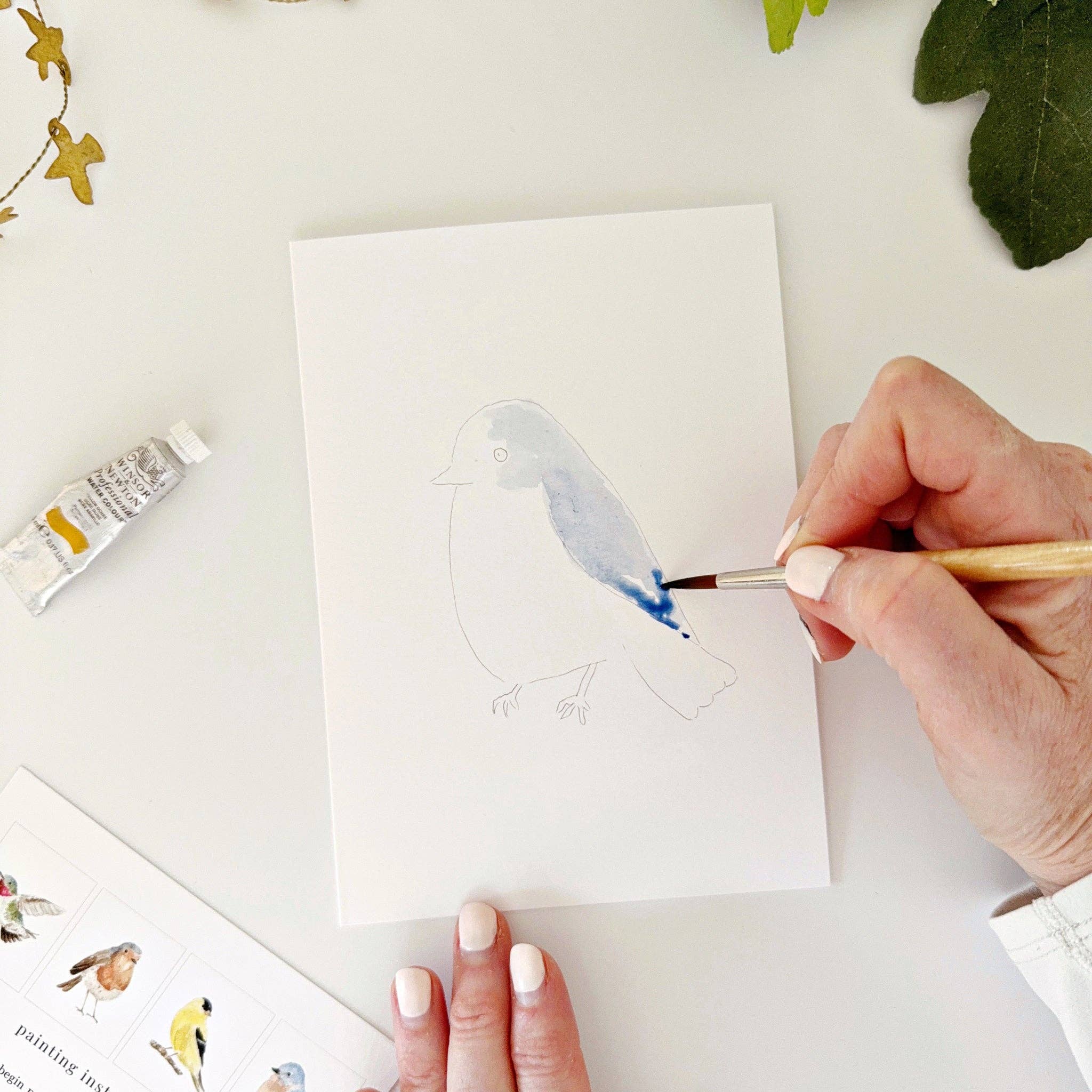 Backyard Birds Paintable Notecards - Image 4