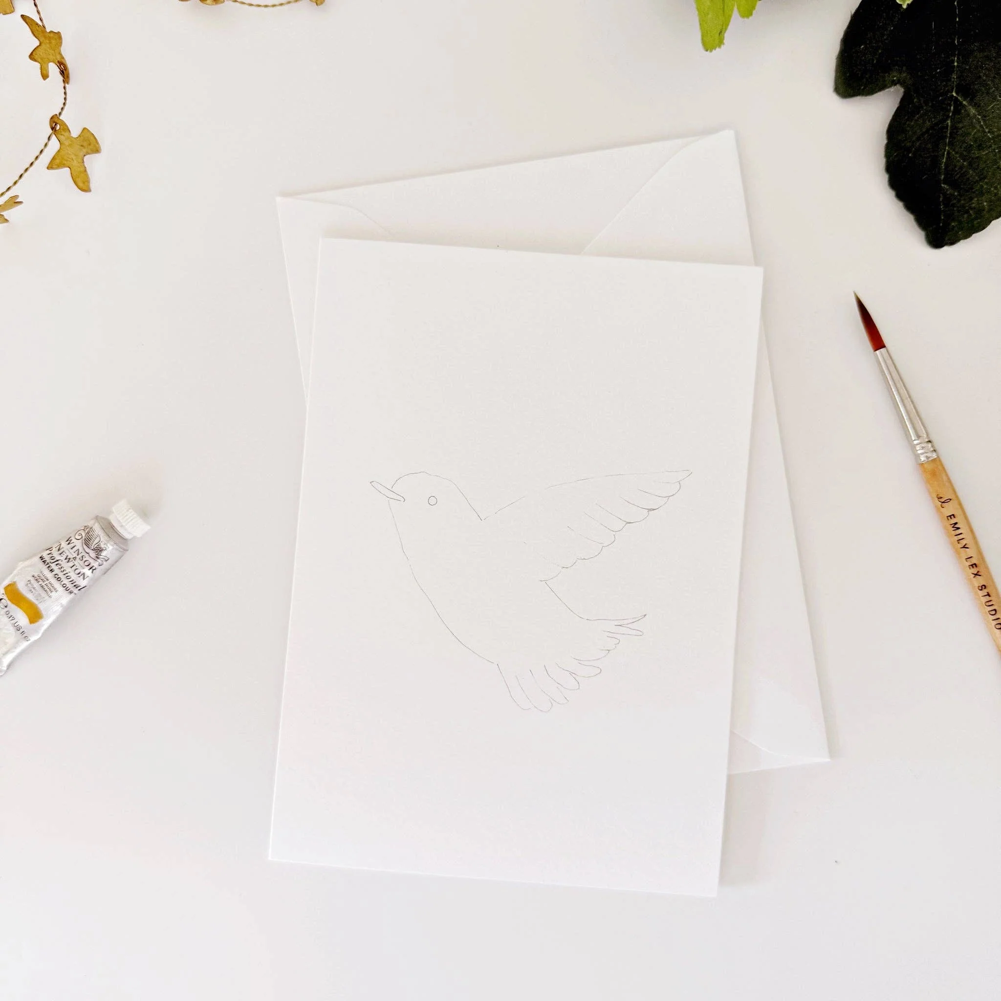 Backyard Birds Paintable Notecards - Image 5