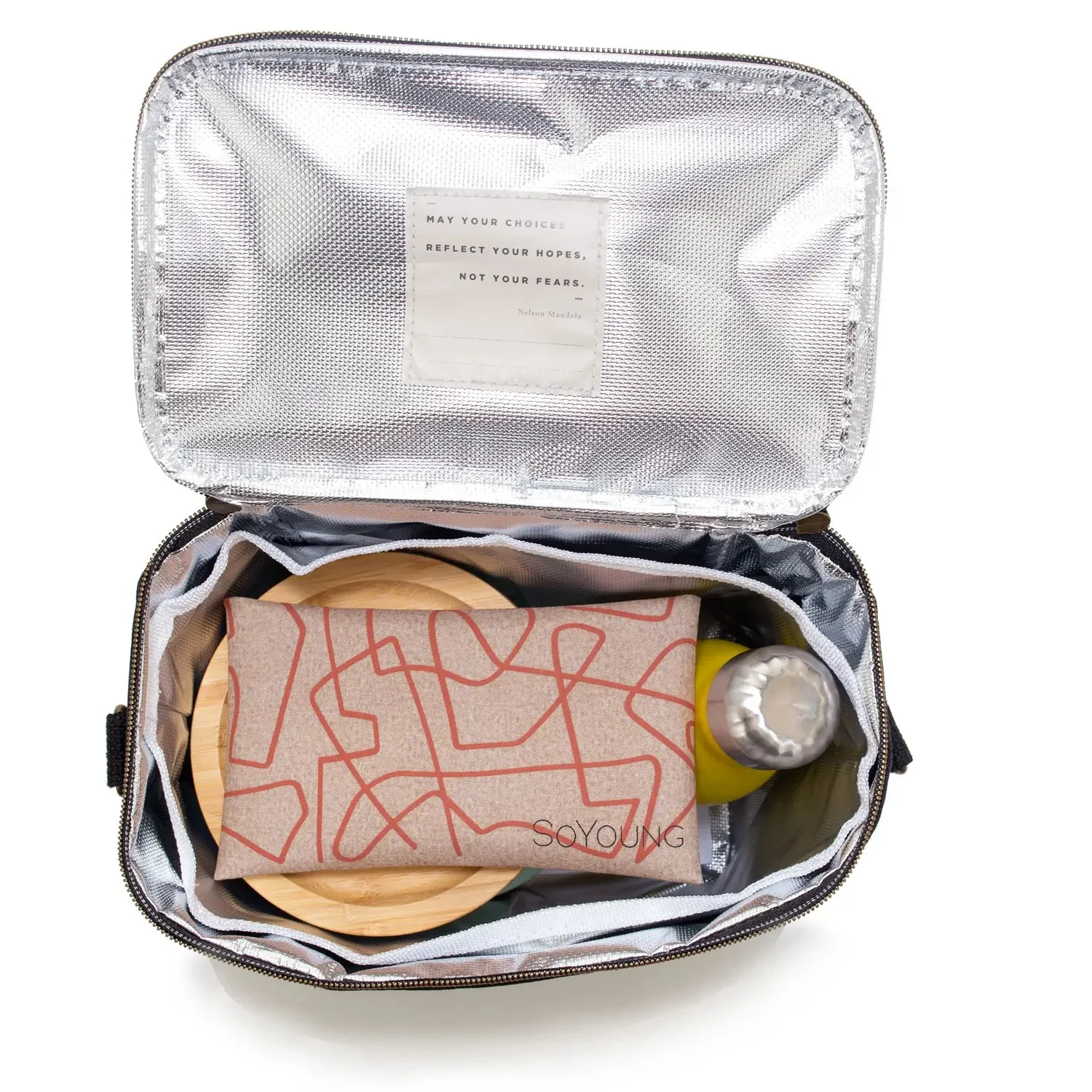 Abstract Lines Ice Pack: Baked Clay - Image 4
