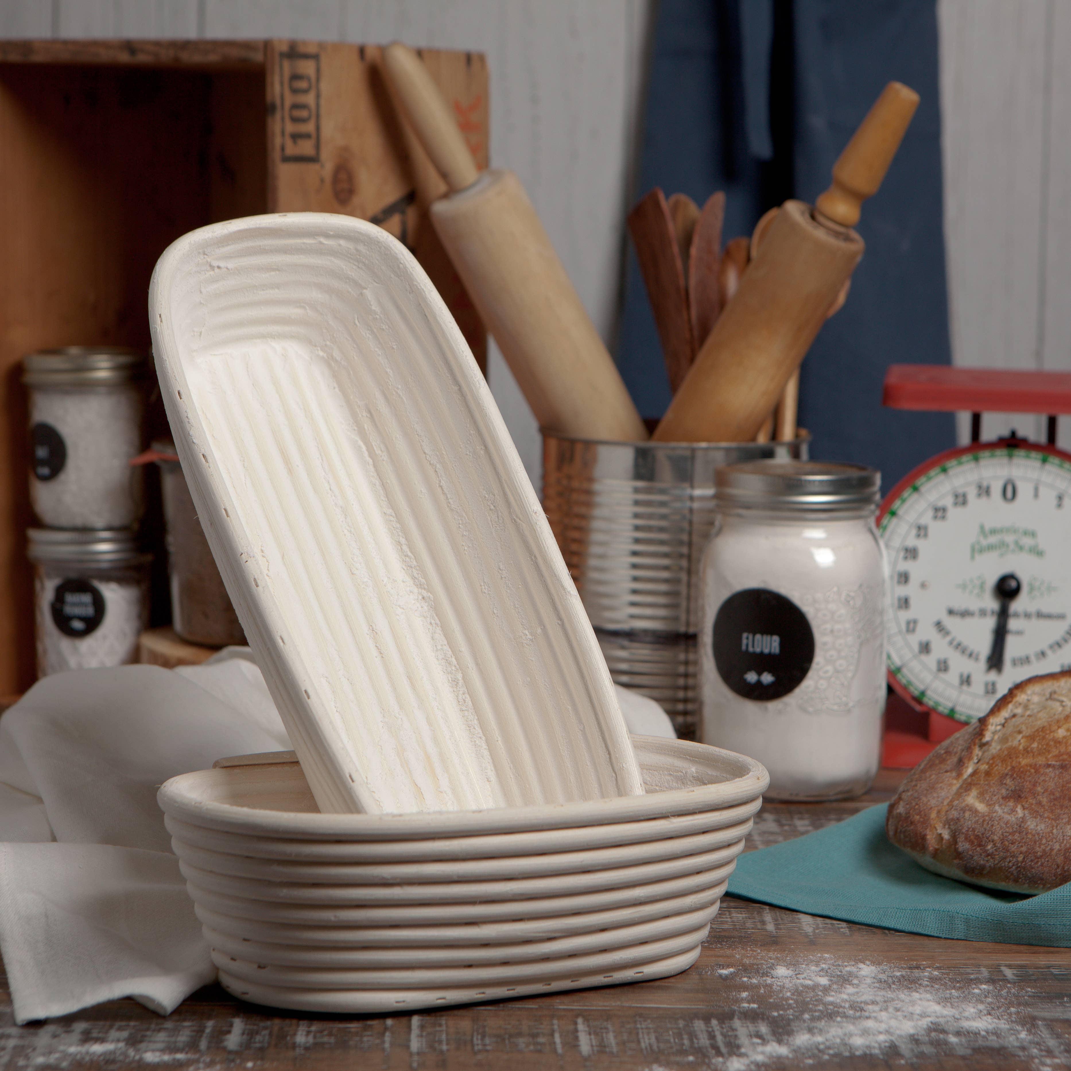 Bread Proofing Rectangle Basket - Image 3