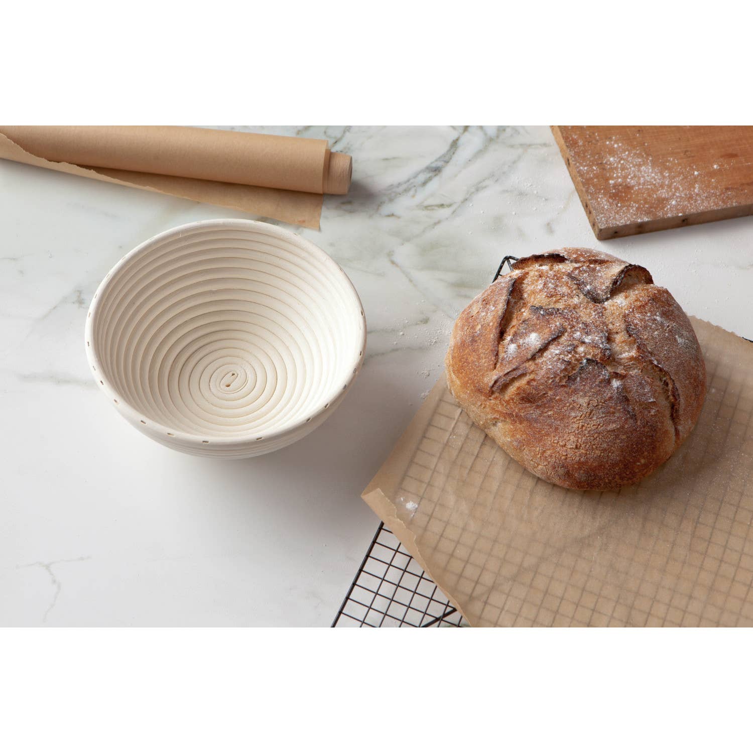 Bread Proofing Round Basket - Image 2