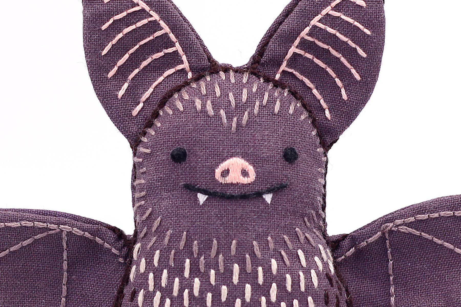 Stuffed Bat Embroidery Kit - Image 3
