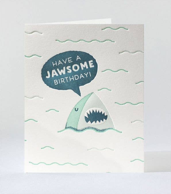 Jawsome Birthday Card