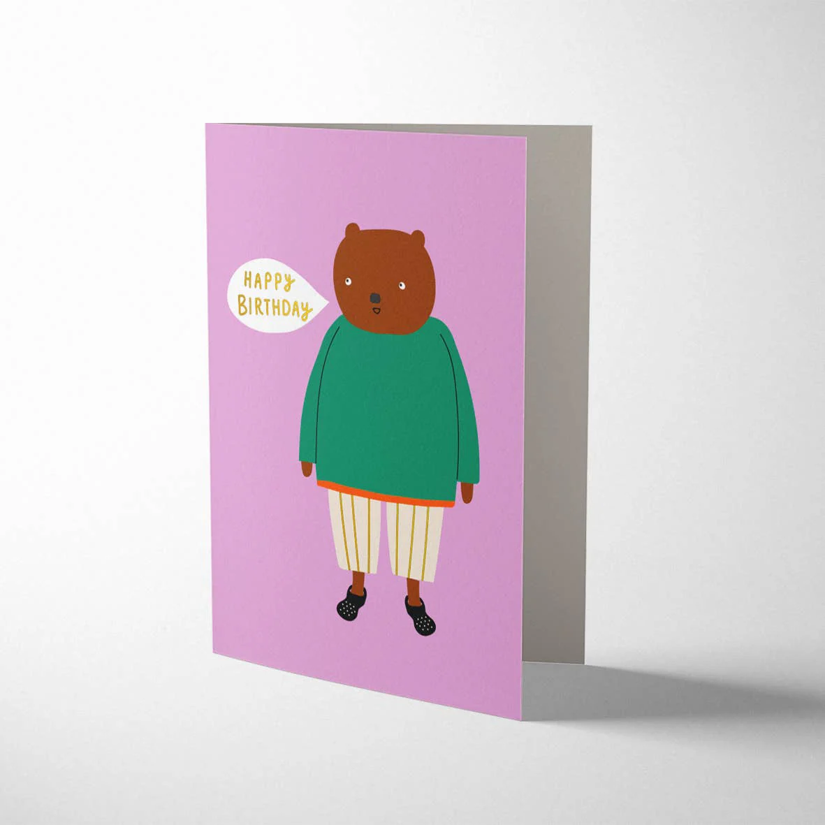 Bear Birthday Card - Image 3