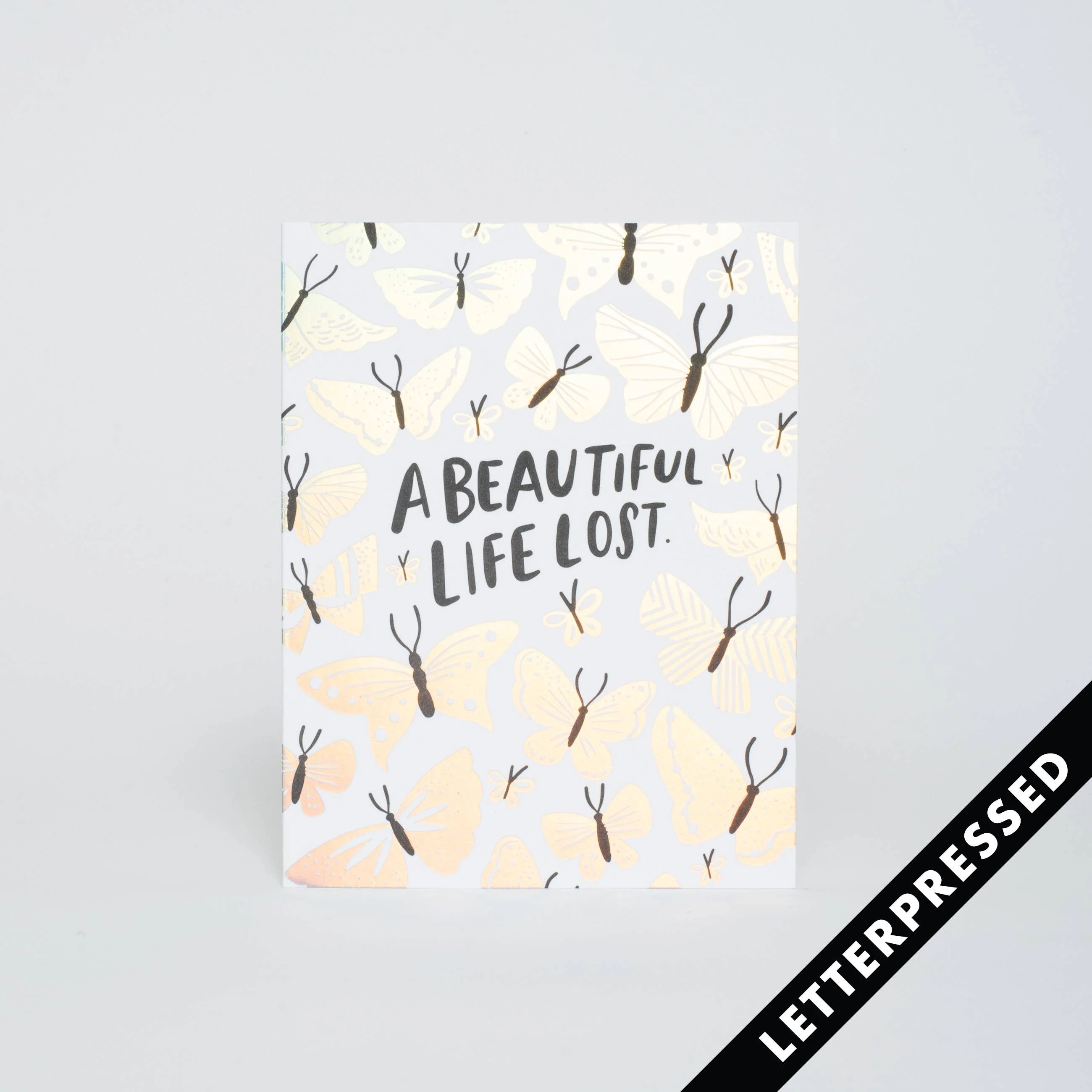 Beautiful Life Lost Sympathy Card - Image 2