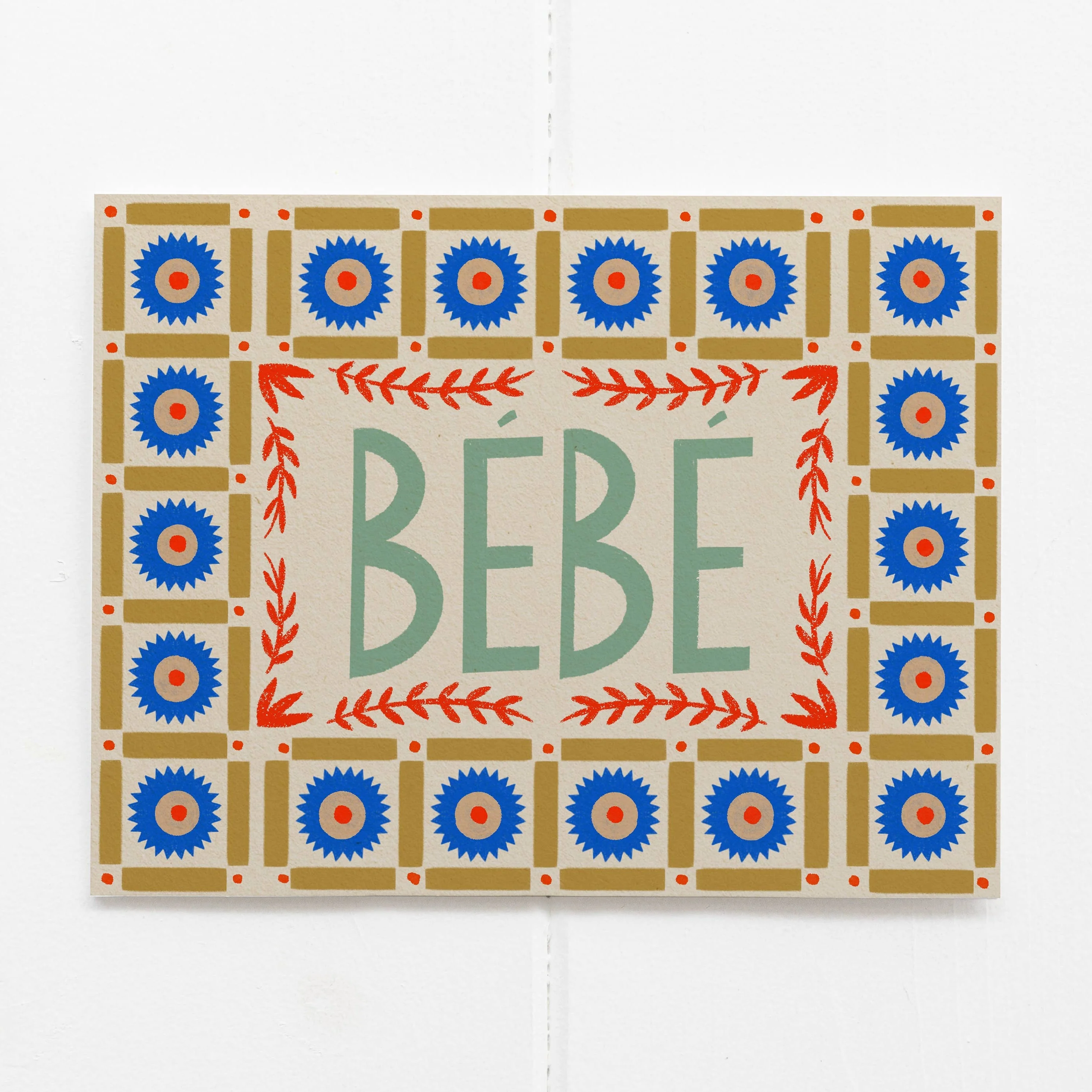 Bebe Baby Card
