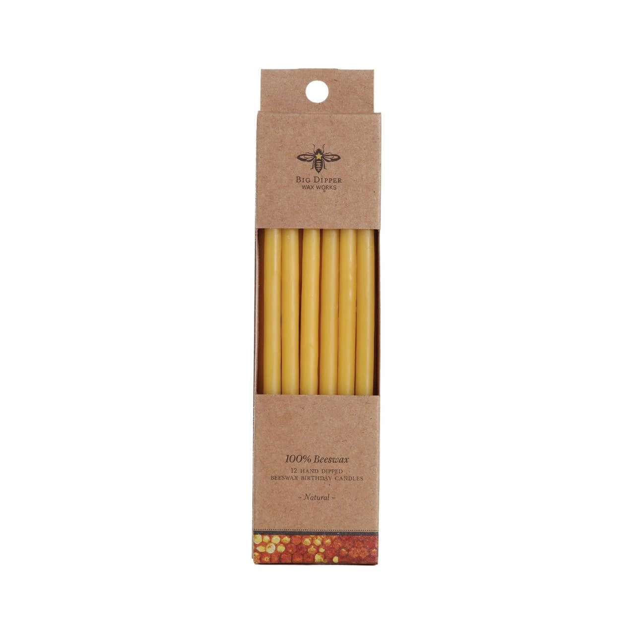 Beeswax Tall Birthday Candles - Image 4