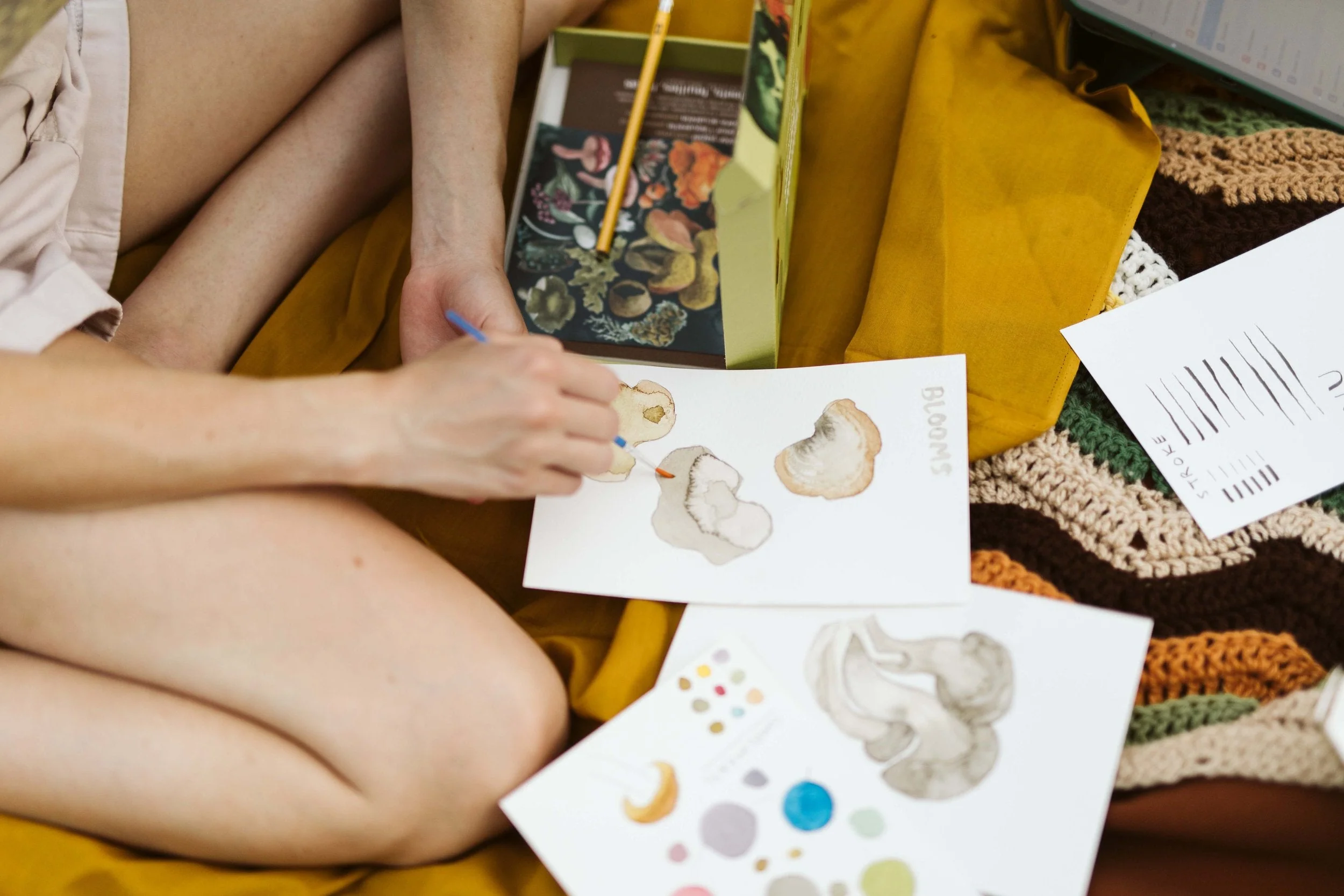 Focus on Fungi Watercolor Art Kit - Image 6