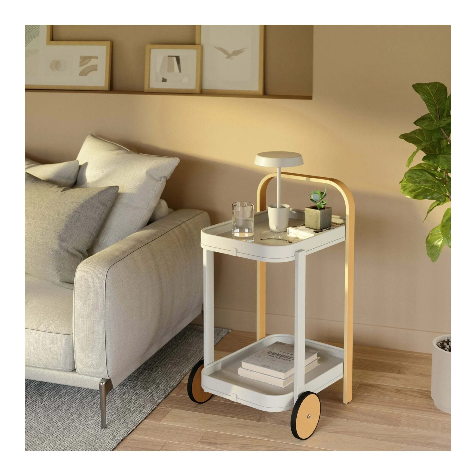 Bellwood Bar & Serving Cart - Image 5