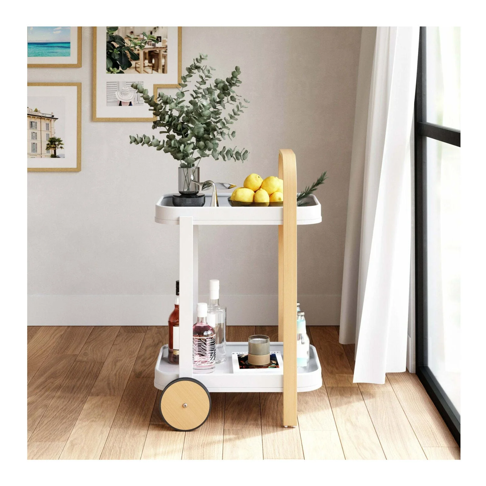 Bellwood Bar & Serving Cart - Image 6