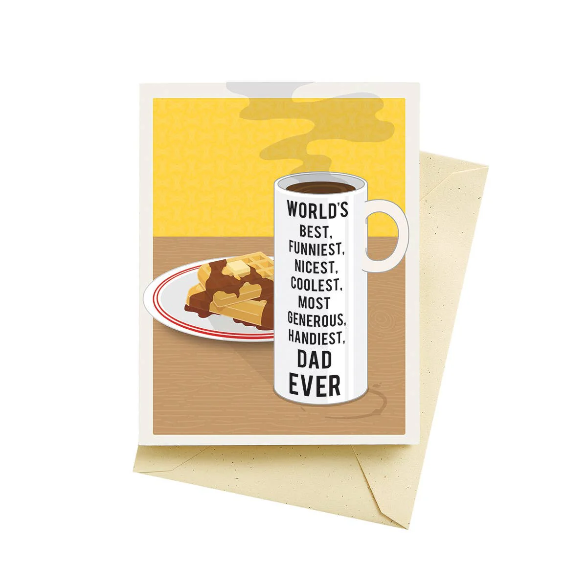 Best Mug Father's Day Card