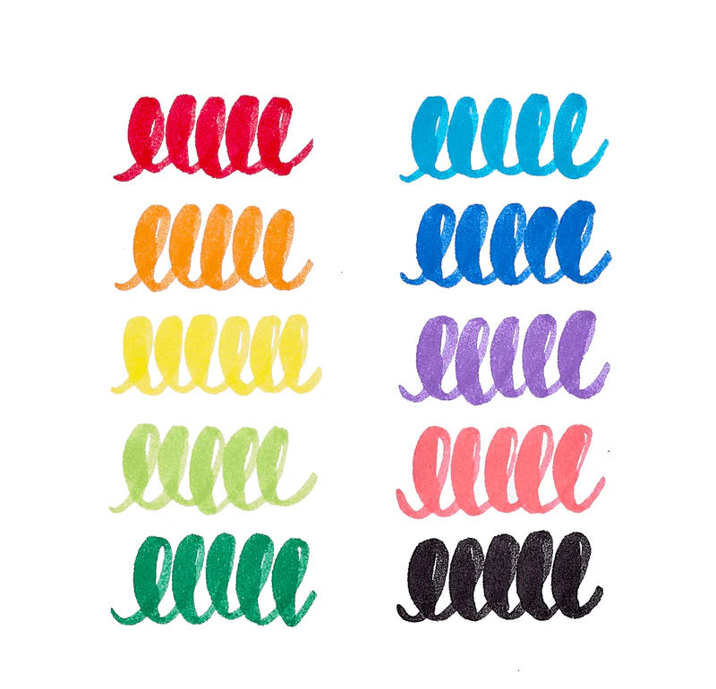 Big Bright Brush Markers - Image 2
