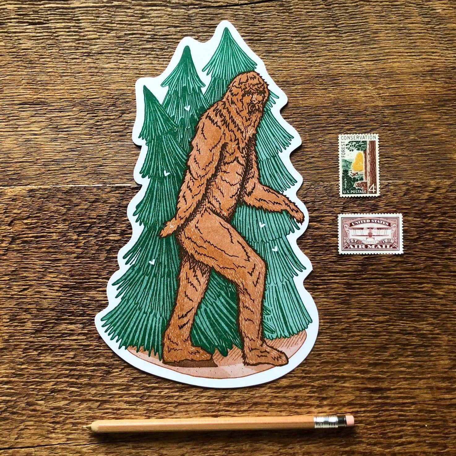 Bigfoot Postcard - Image 2