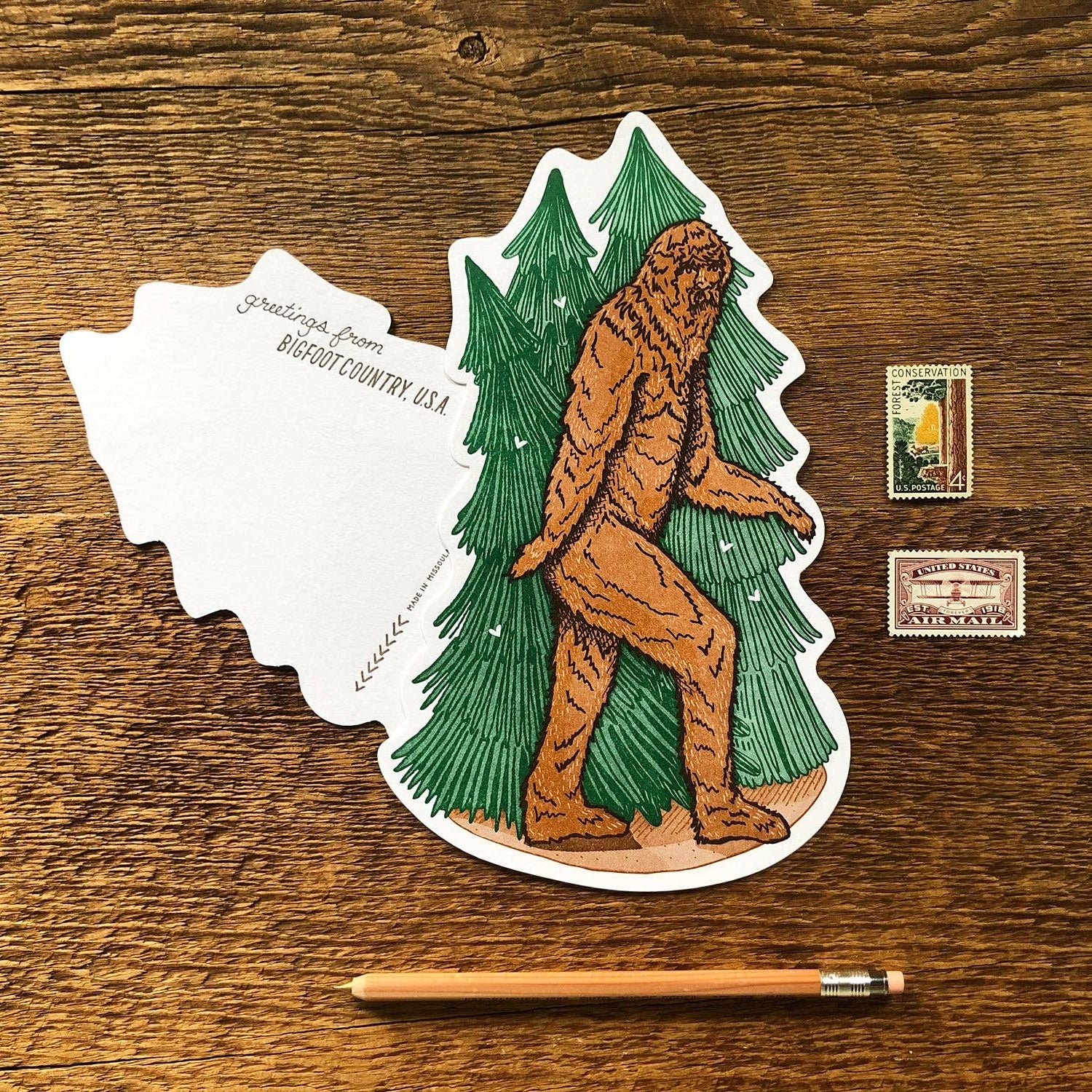 Bigfoot Postcard - Image 3
