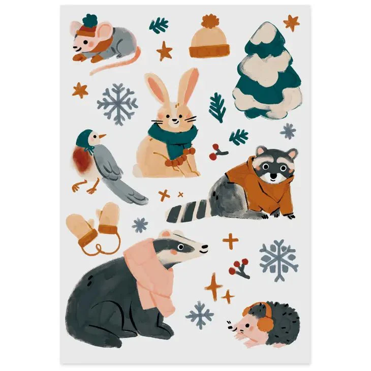 Hats and Mittens Tattoo Sheet - Image 2