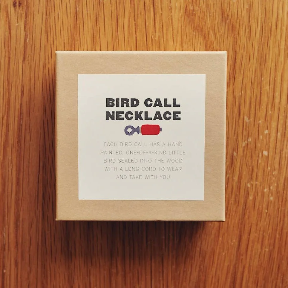 Bird Call Necklace - Natural - Image 4