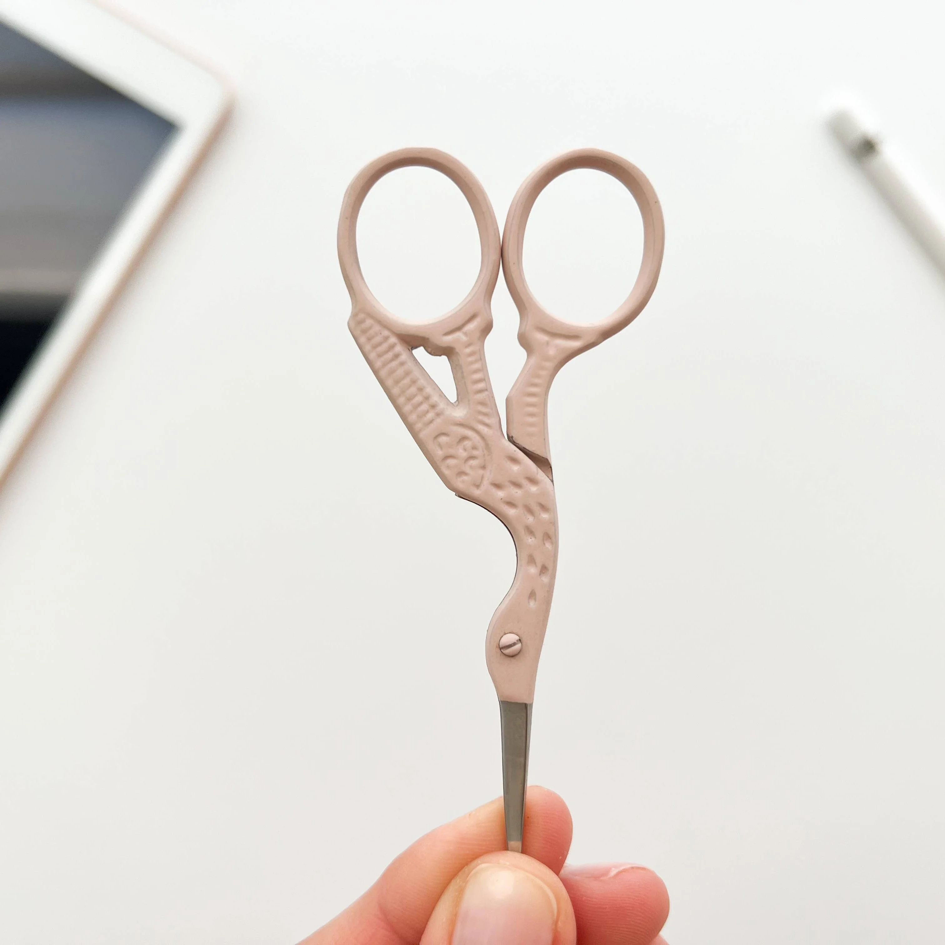 Stork Embroidery Scissors - Image 2
