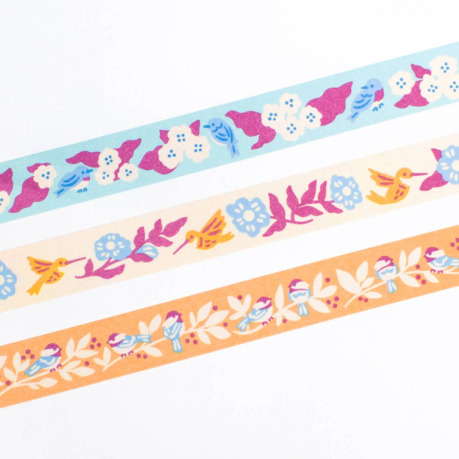 Birds & Blooms Washi Tape Set - Image 2