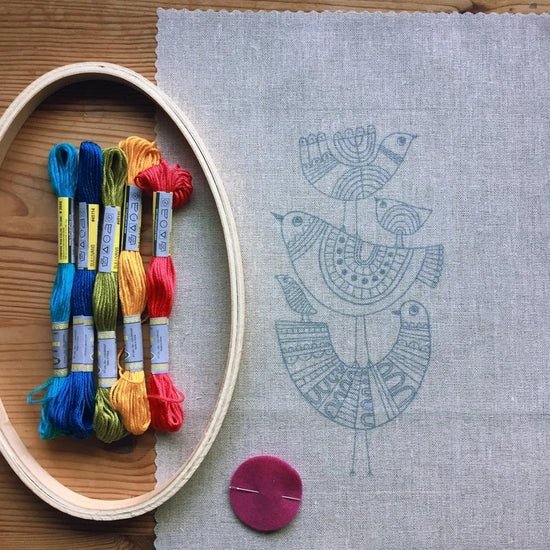 Birds Embroidery Kit - Image 2