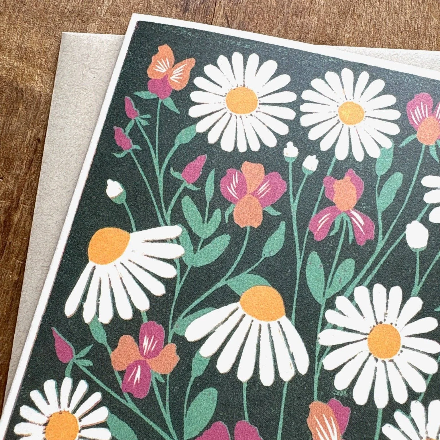April Month Flowers Card - Image 2
