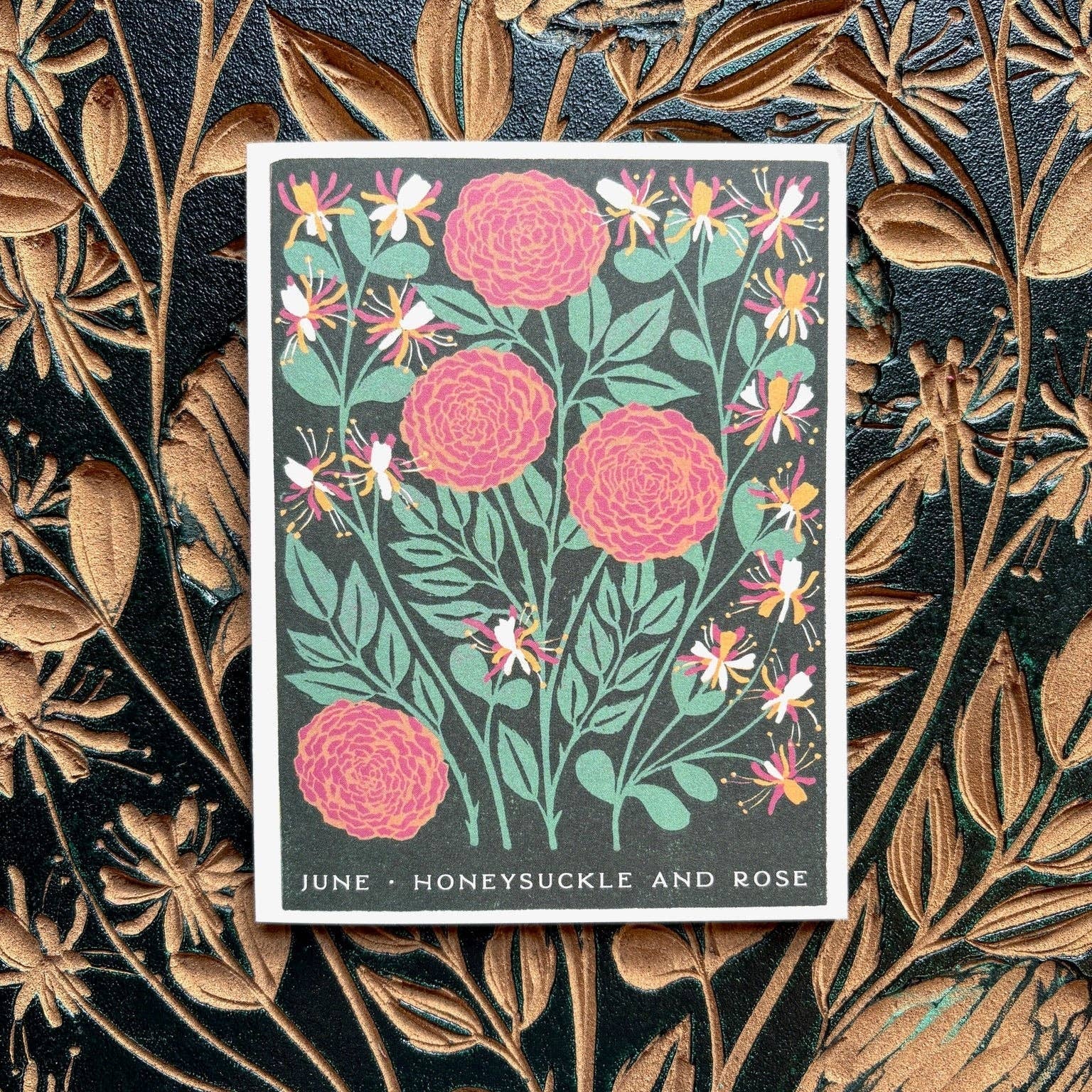 June Month Flowers Card - Image 3