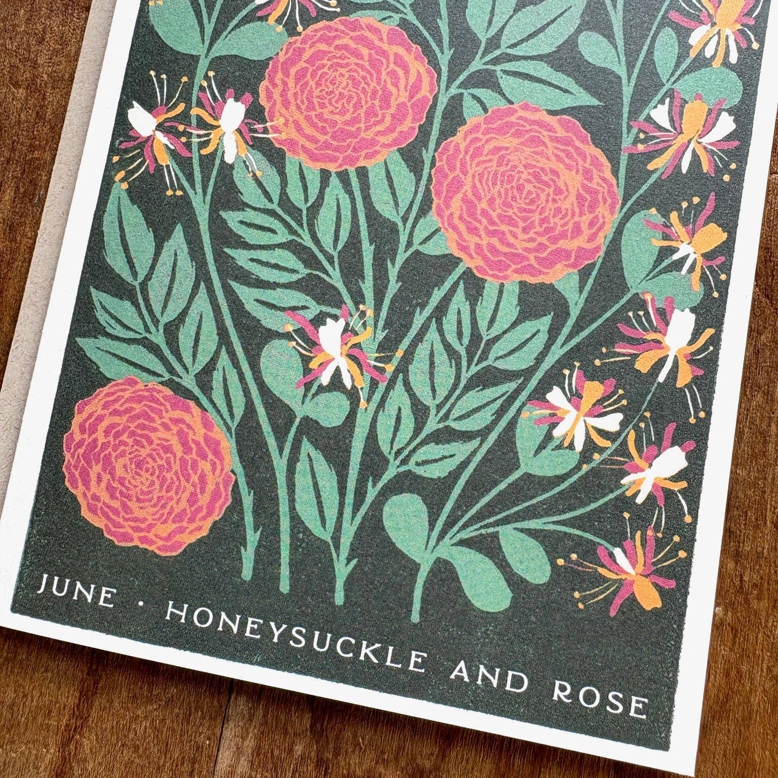 June Month Flowers Card - Image 6