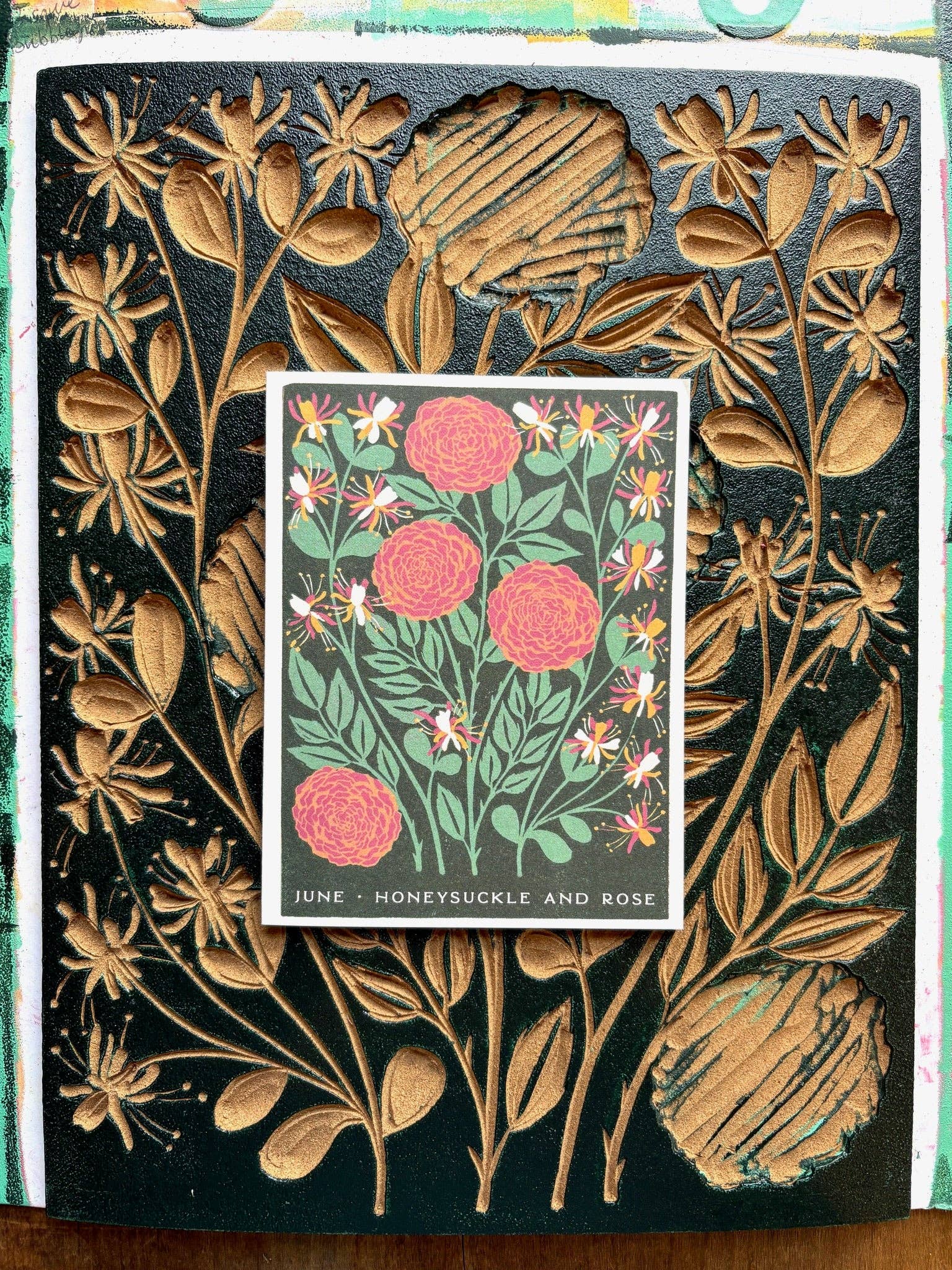 June Month Flowers Card - Image 7