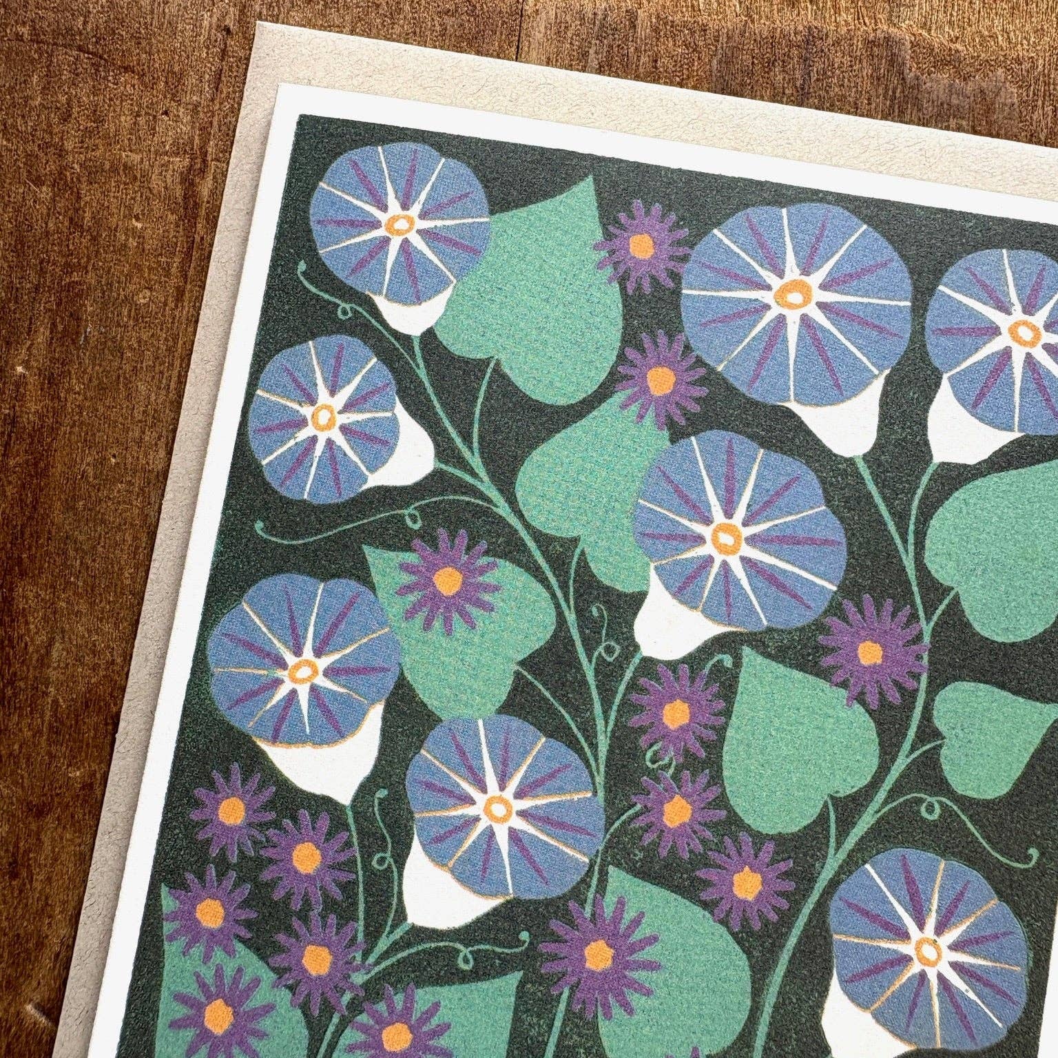 September Month Flowers Card - Image 2