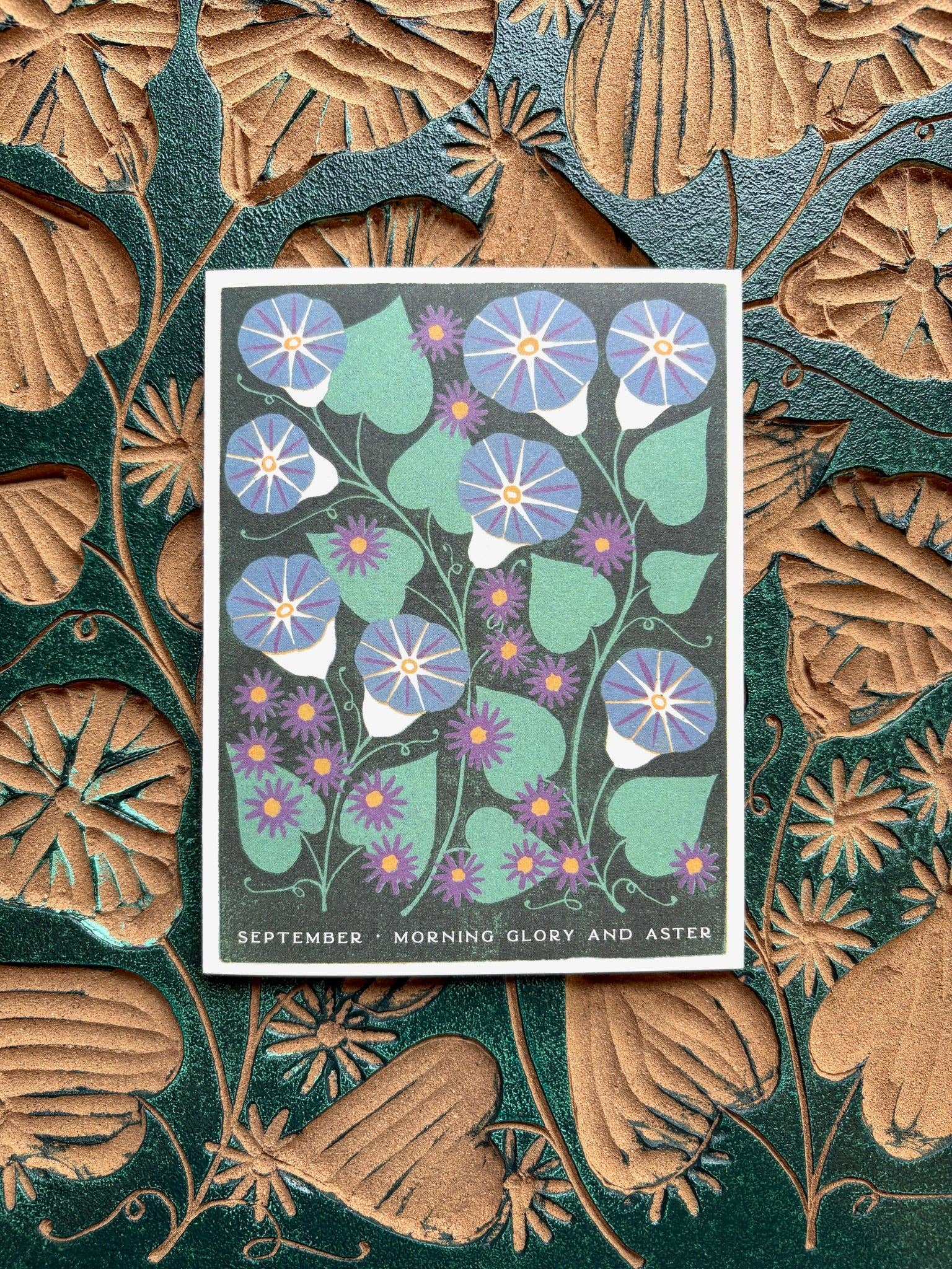 September Month Flowers Card - Image 5