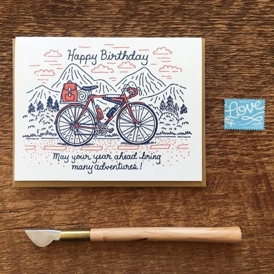 Birthday Bicycle Card - Image 2