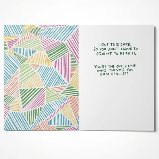 Big Green Birthday Card - Image 2