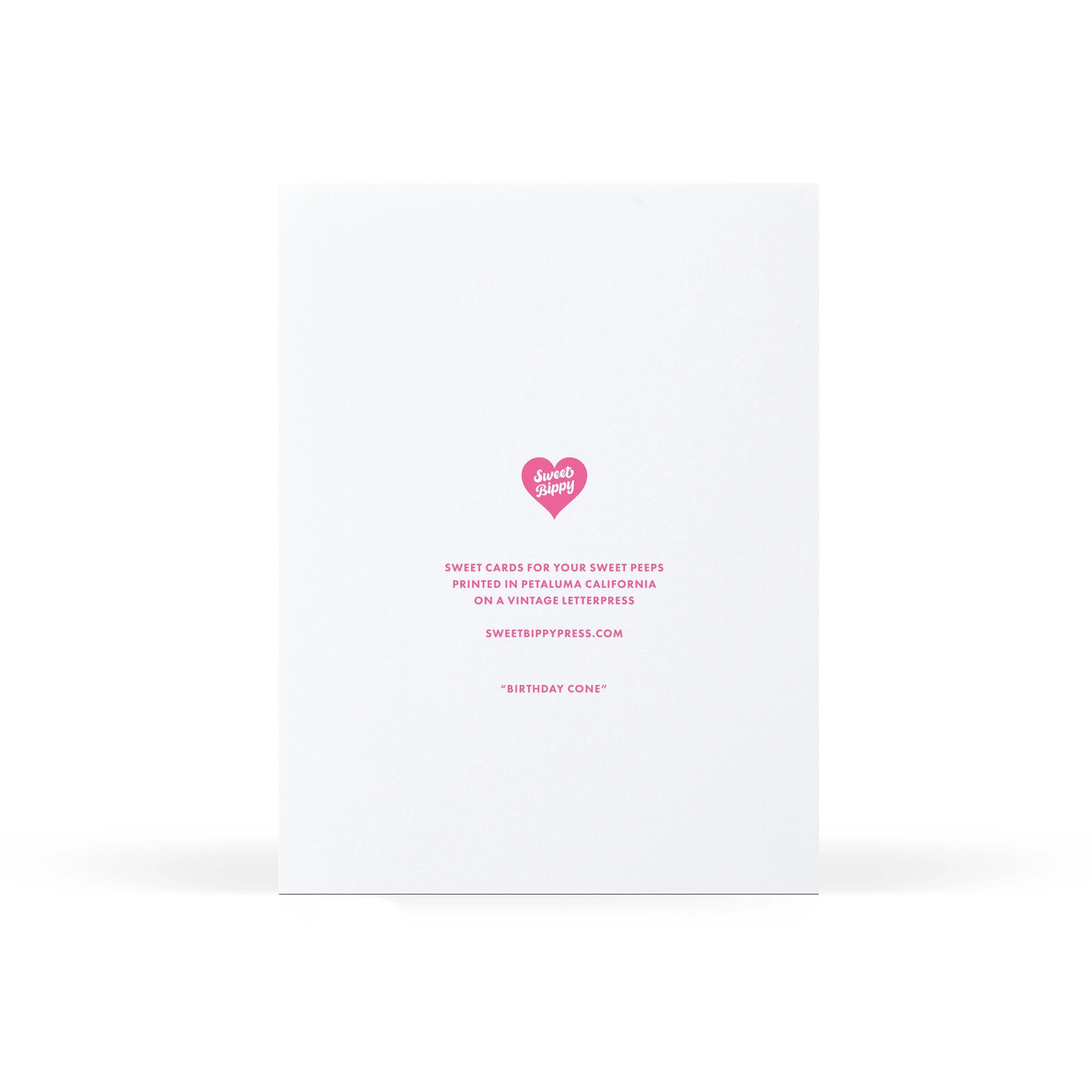 Ice Cream Cone Birthday Card - Image 3