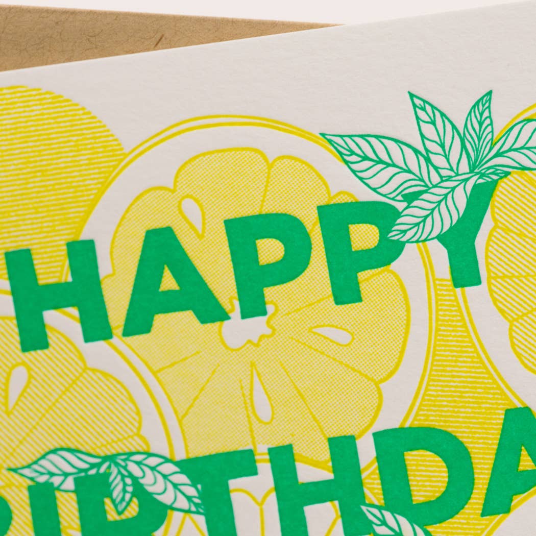 Lemons Birthday Card - Image 3