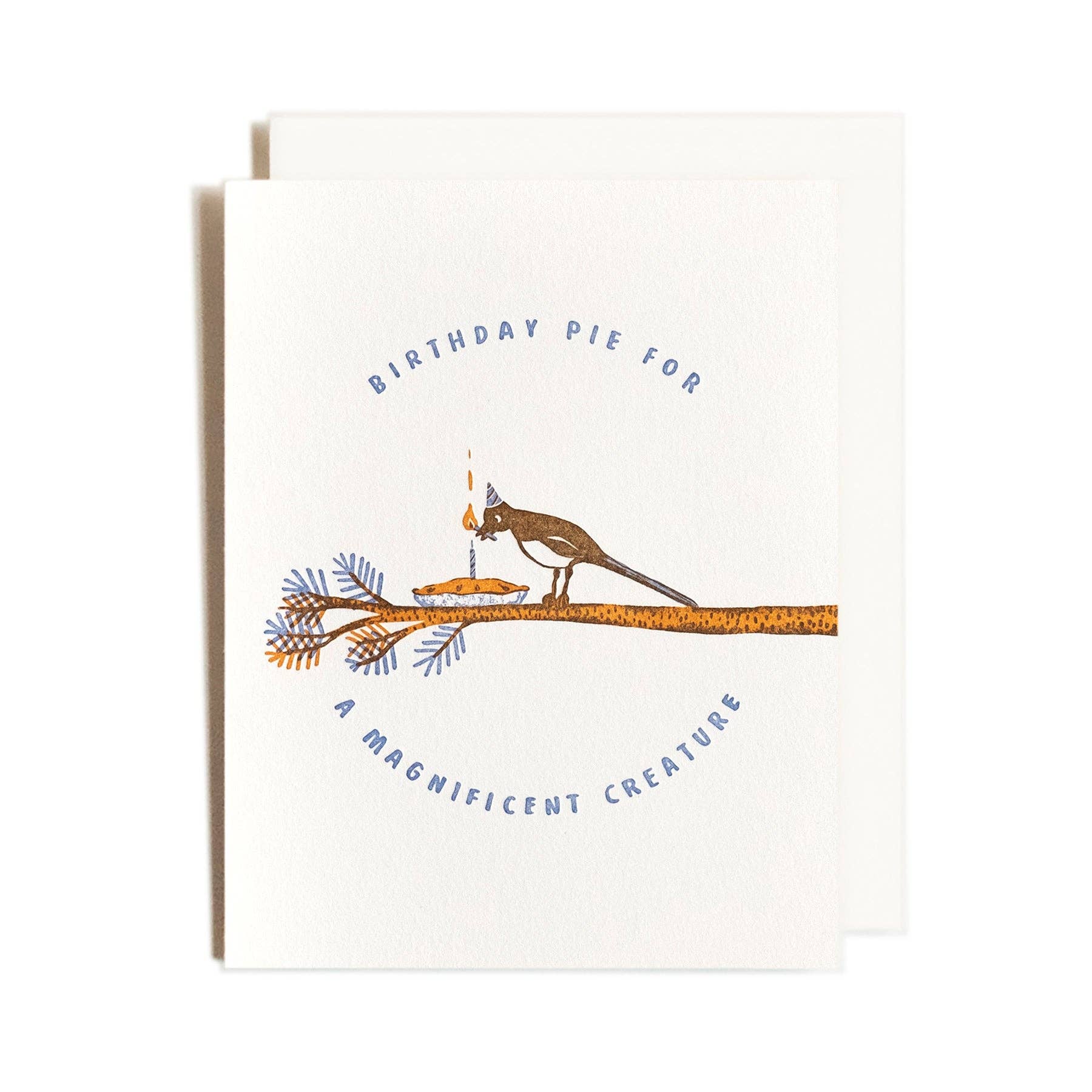 Magpie Pie Birthday Card