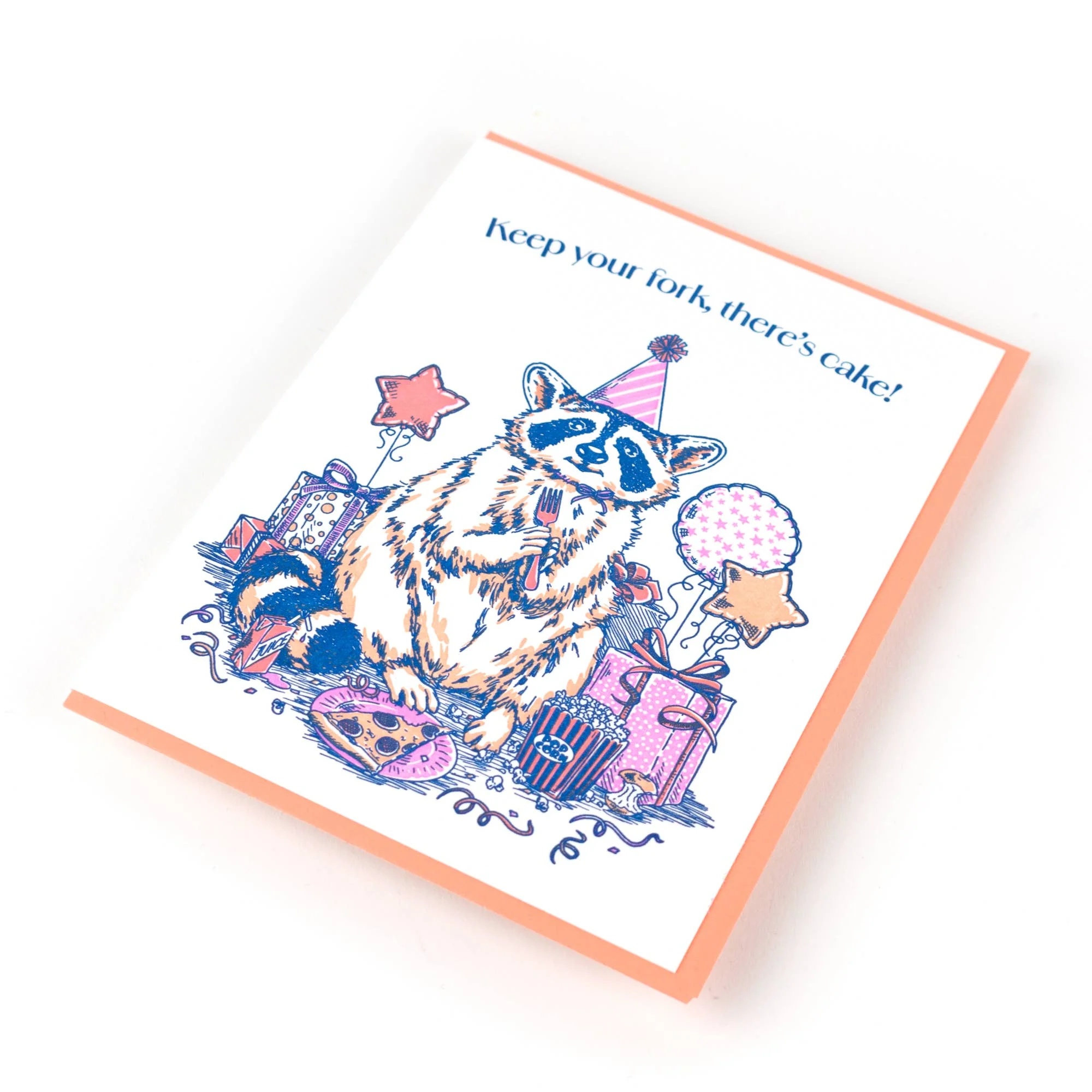 Raccoon Birthday Card - Image 2