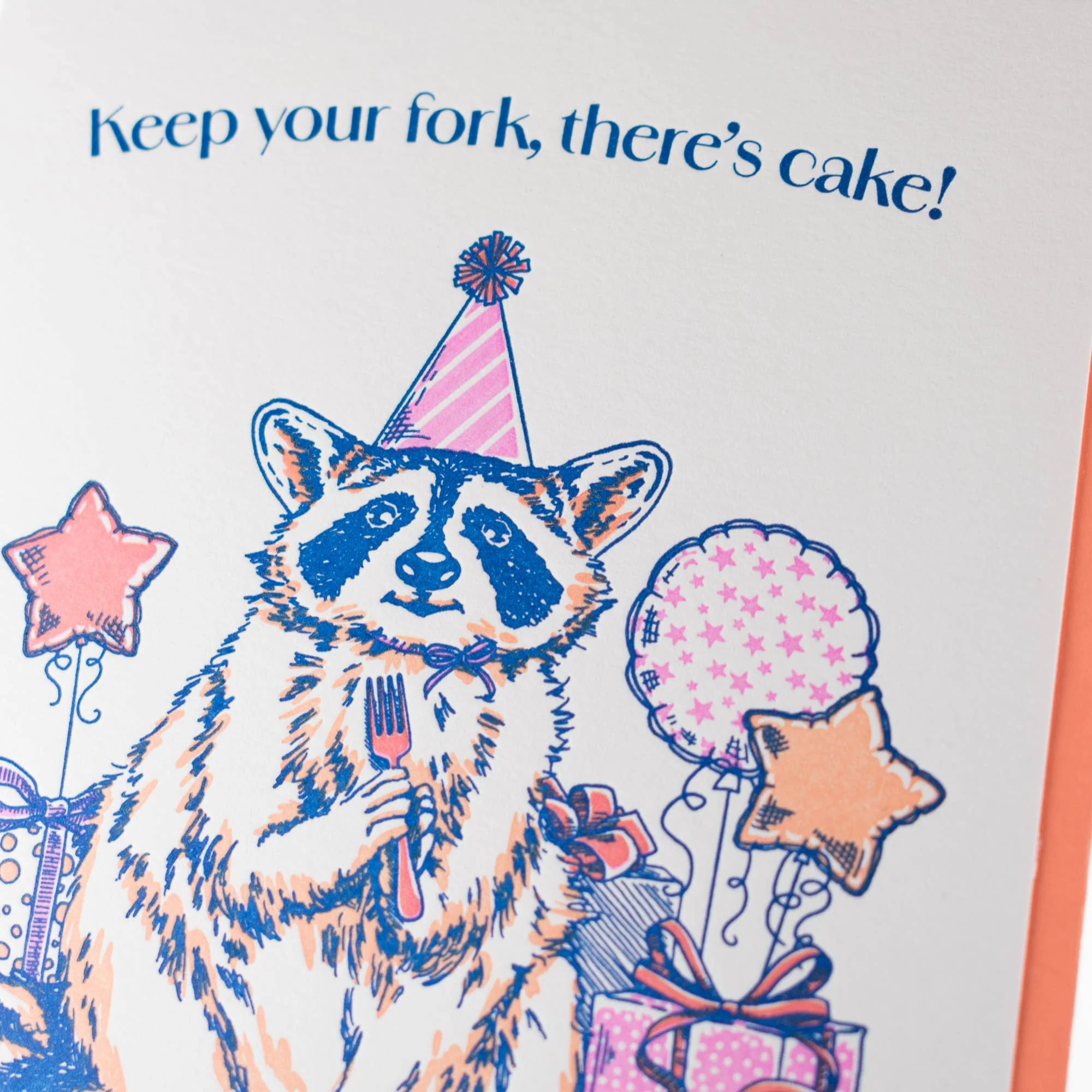 Raccoon Birthday Card - Image 3