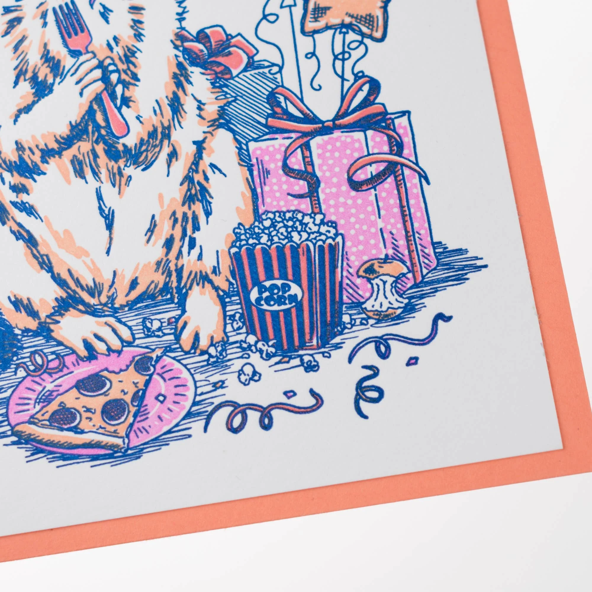 Raccoon Birthday Card - Image 4