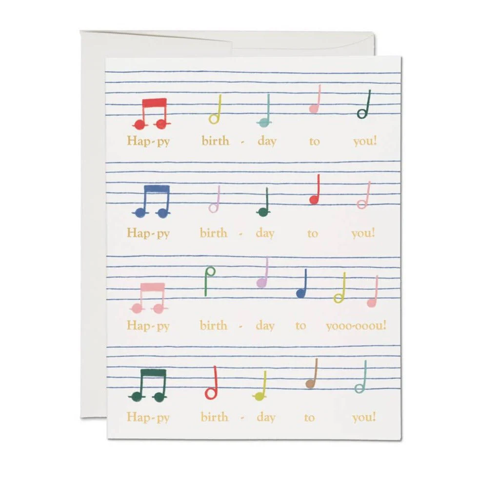 HBD Song Birthday Card