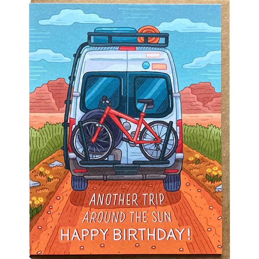 Van Trip Birthday Card - Image 4
