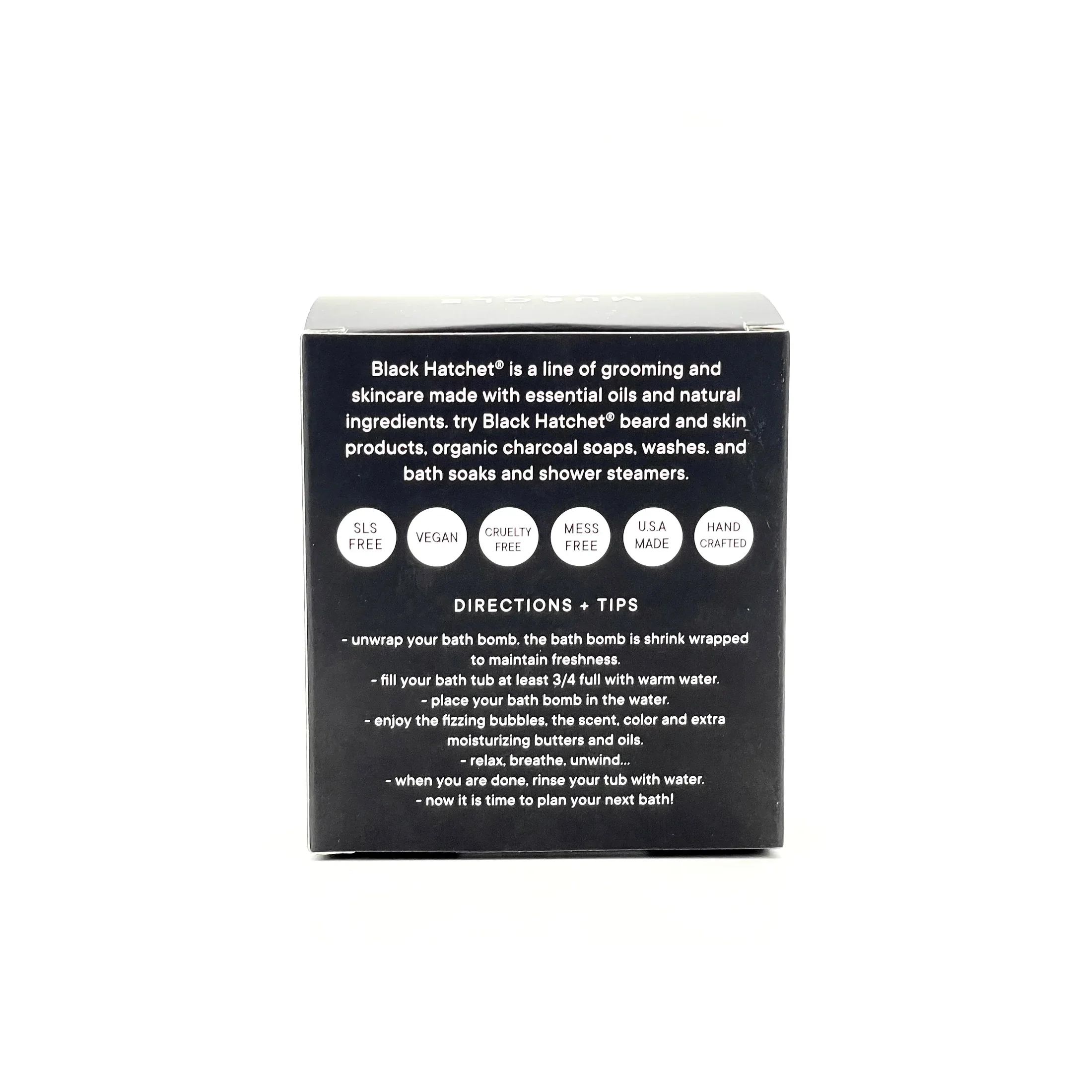 Black Hatchet Bath Bomb Muscle Soak - Image 4