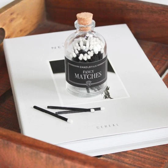 Black & White Apothecary Matches - Image 2