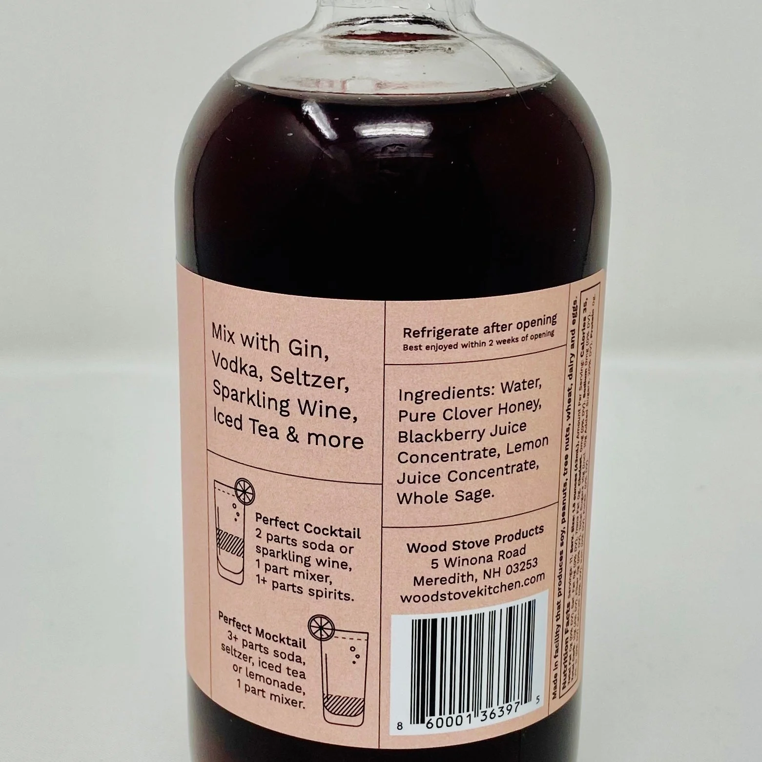 Blackberry & Sage Cocktail Mixer - Image 2