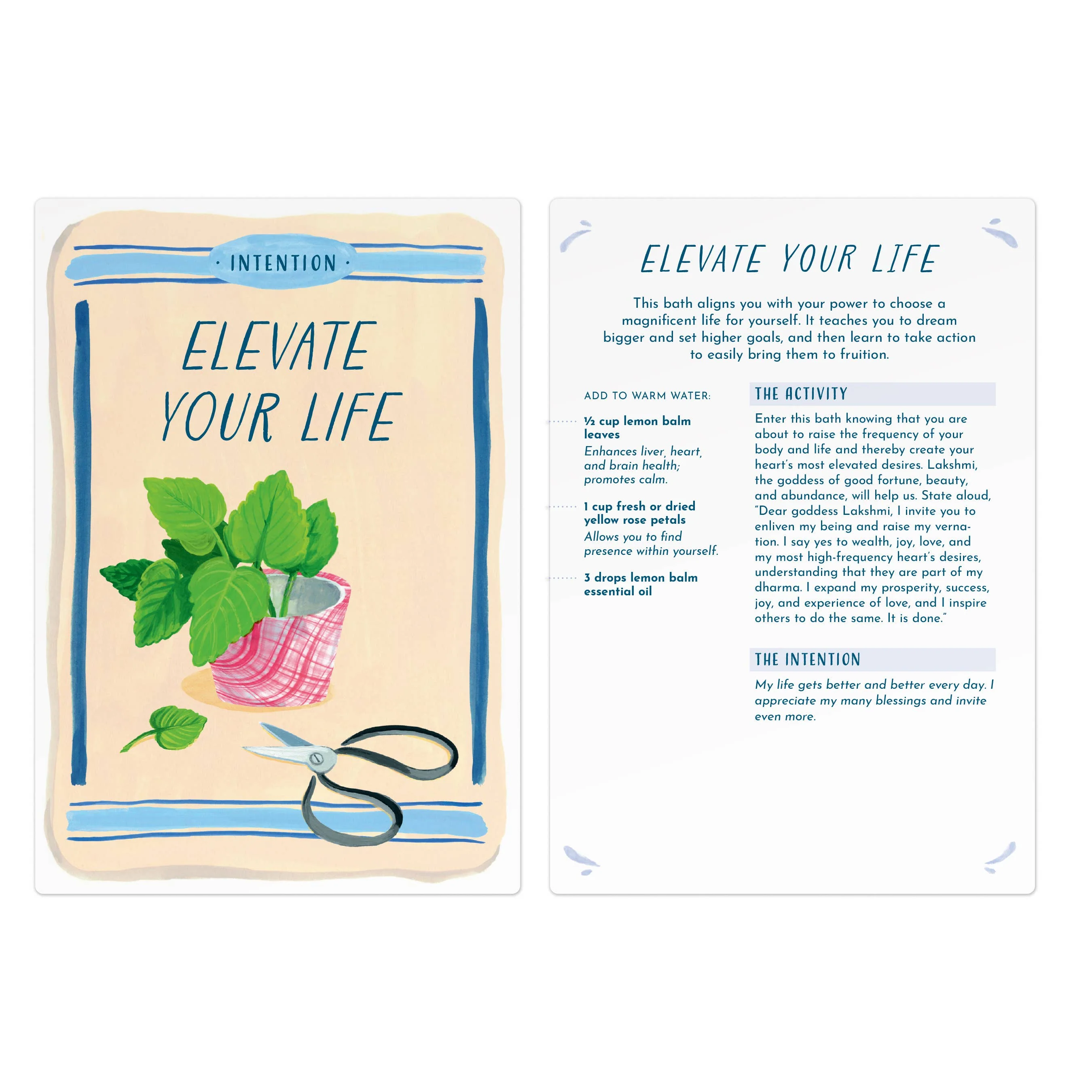 Blissful Baths: 40 Rituals for Self-Care Card Deck - Image 4