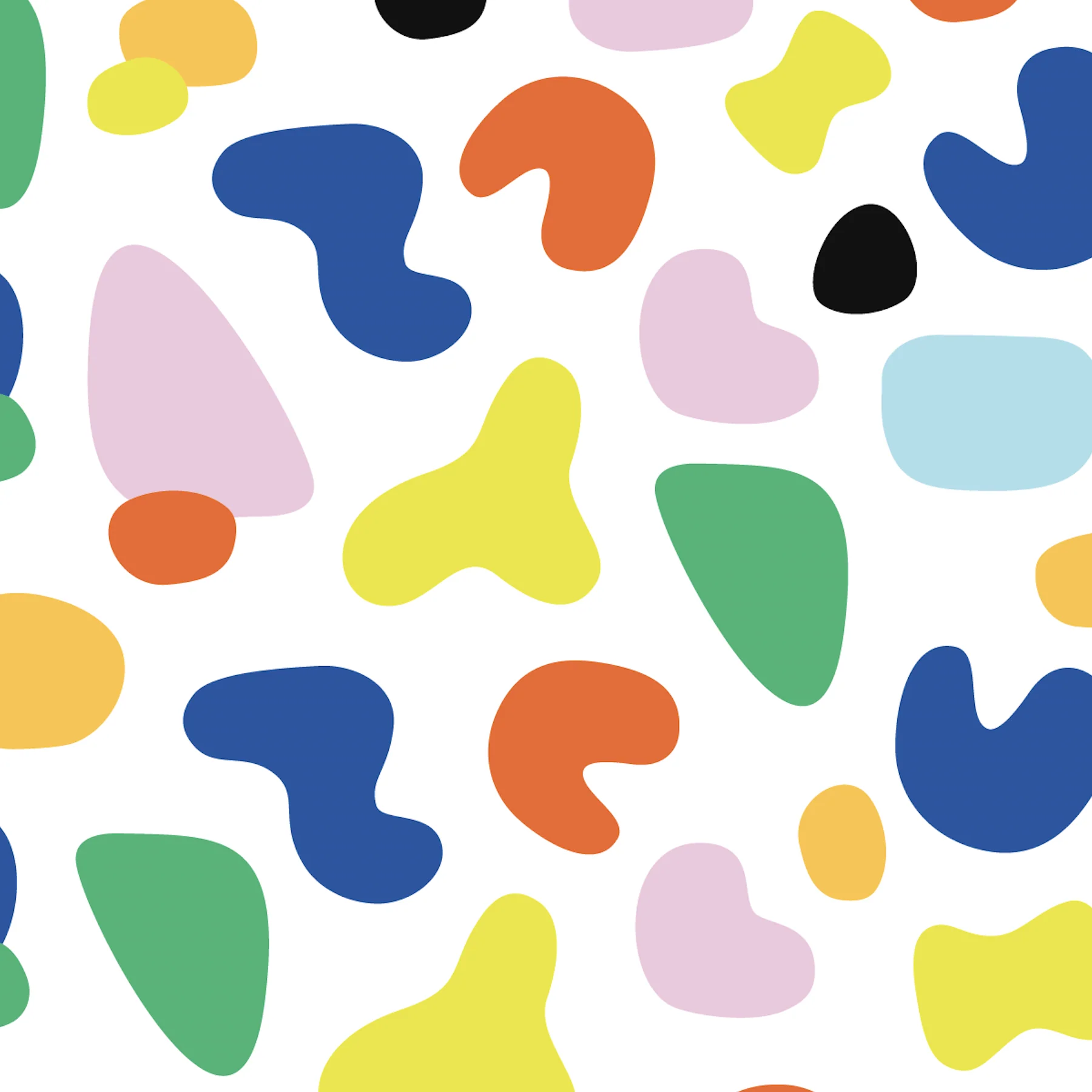 Eco Wrap: Blobs & Spirals - Image 2